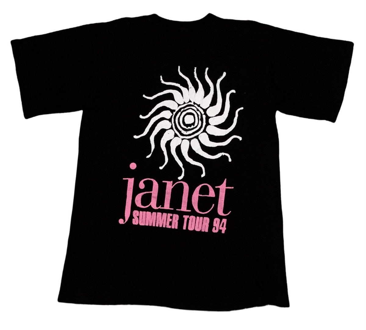 Band Tees Rare Vintage Singer Janet Jackson Summer Tour T-shirt 1994s Size US L / EU 52-54 / 3 - 2 Thumbnail
