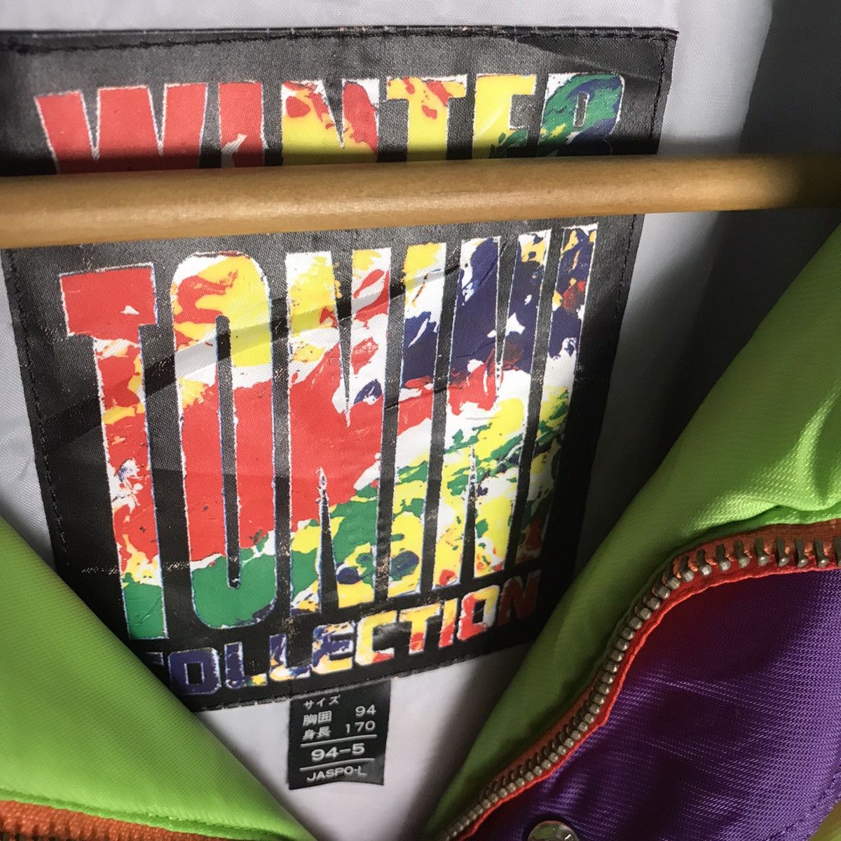 Designer Vintage tonini italy multicolour ski jacket Size US M / EU 48-50 / 2 - 5 Thumbnail