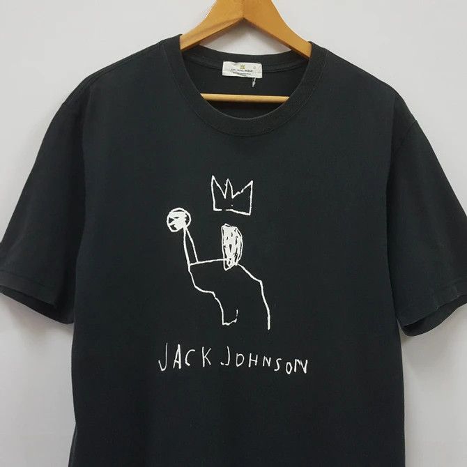Jean-Michel Basquiat × Vintage Vintage Jean-Michel Basquiat JACK JOHNSON art t-shirt/2 Size US L / EU 52-54 / 3 - 4 Thumbnail