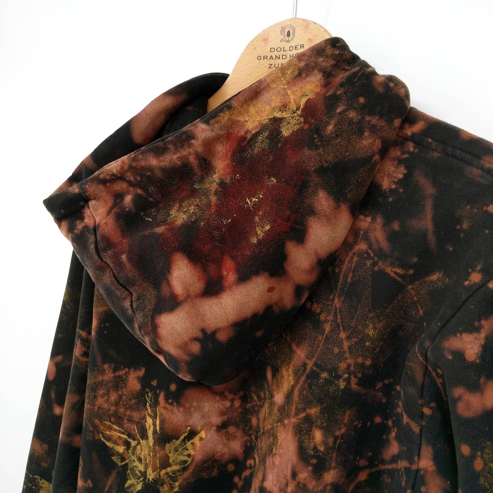 The North Face North Face Custom Graffiti Hoodie Painter Leaf Sweatshirt Size US M / EU 48-50 / 2 - 8 Thumbnail