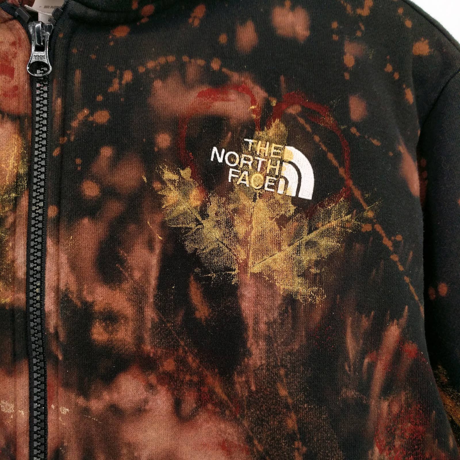 The North Face North Face Custom Graffiti Hoodie Painter Leaf Sweatshirt Size US M / EU 48-50 / 2 - 4 Thumbnail