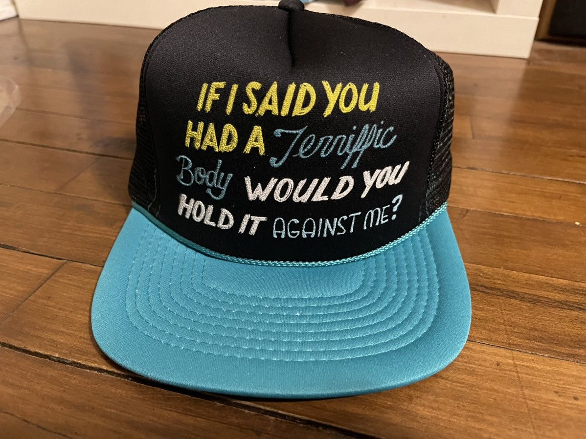 Vintage Vintage Funny Trucker Hat Cap SnapBack Mesh Humor Size ONE SIZE - 1 Thumbnail