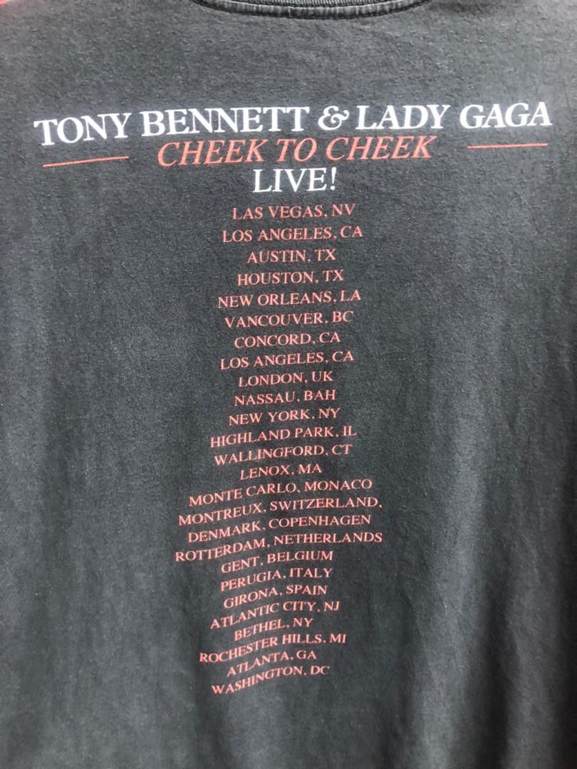 Japanese Brand Vintage Tony Bennet & Lady Gaga Cheek To Cheek Shirt Size US L / EU 52-54 / 3 - 6 Thumbnail