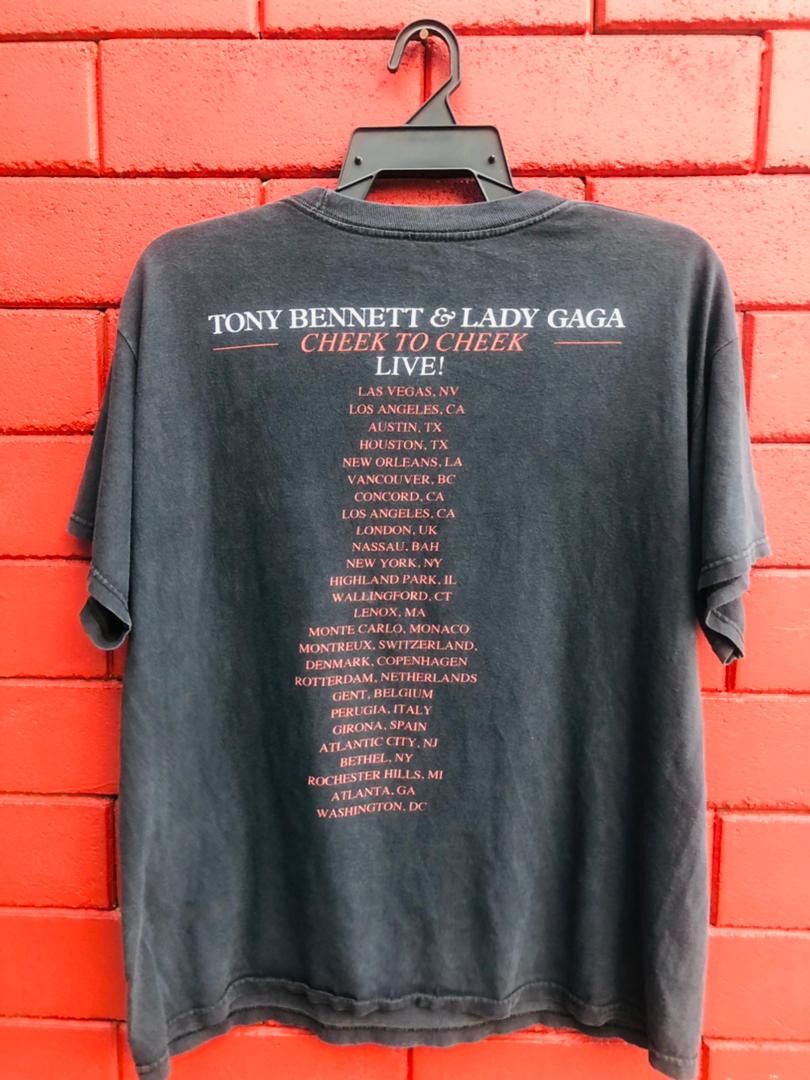 Japanese Brand Vintage Tony Bennet & Lady Gaga Cheek To Cheek Shirt Size US L / EU 52-54 / 3 - 2 Thumbnail