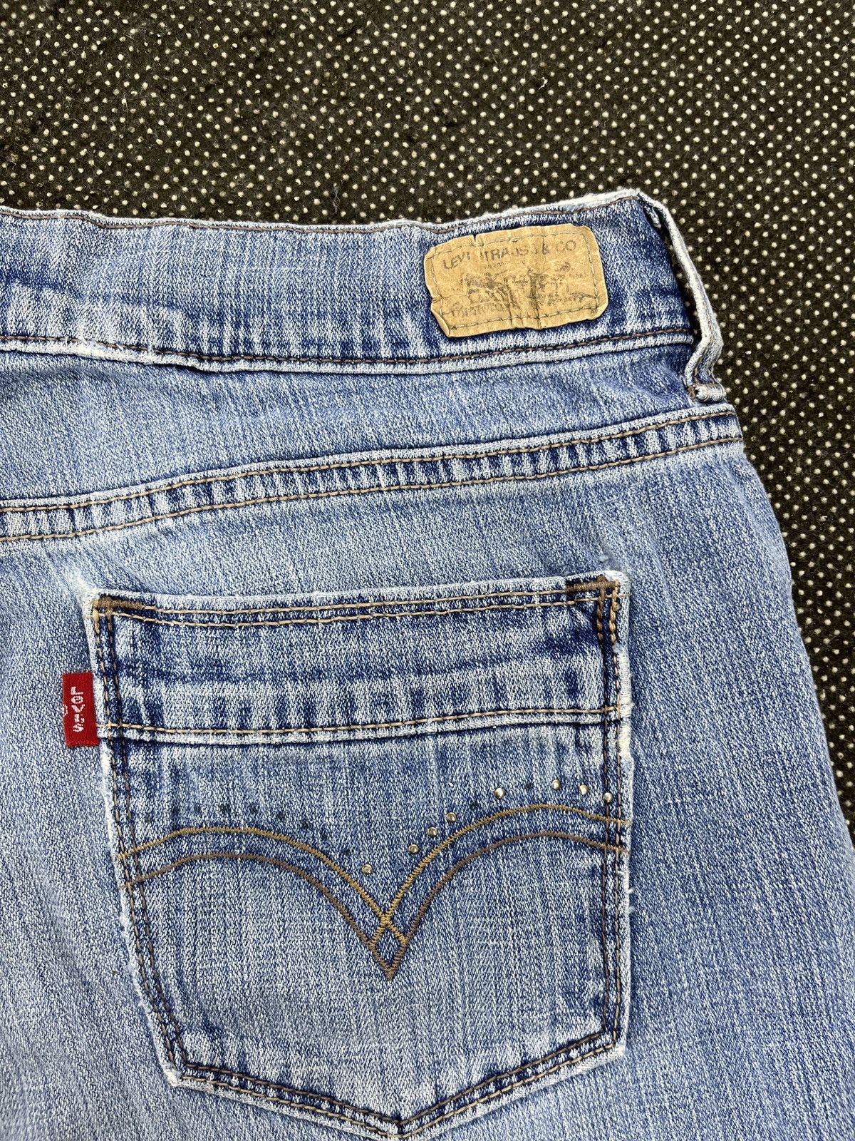 Levi's Vintage Faded levis 515 Flare Jeans - JP092 Size 31" - 10 Thumbnail