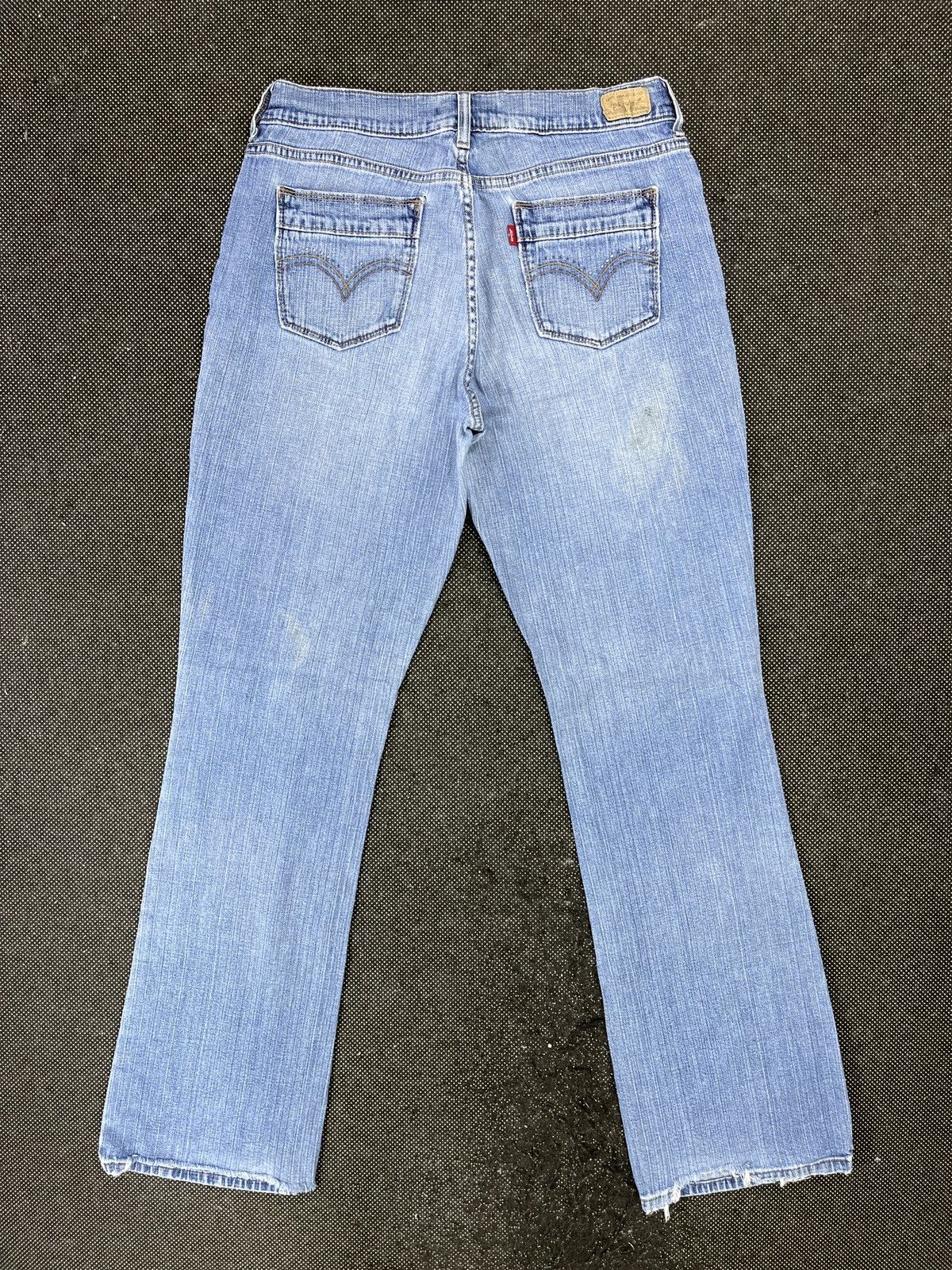 Levi's Vintage Faded levis 515 Flare Jeans - JP092 Size 31" - 2 Thumbnail