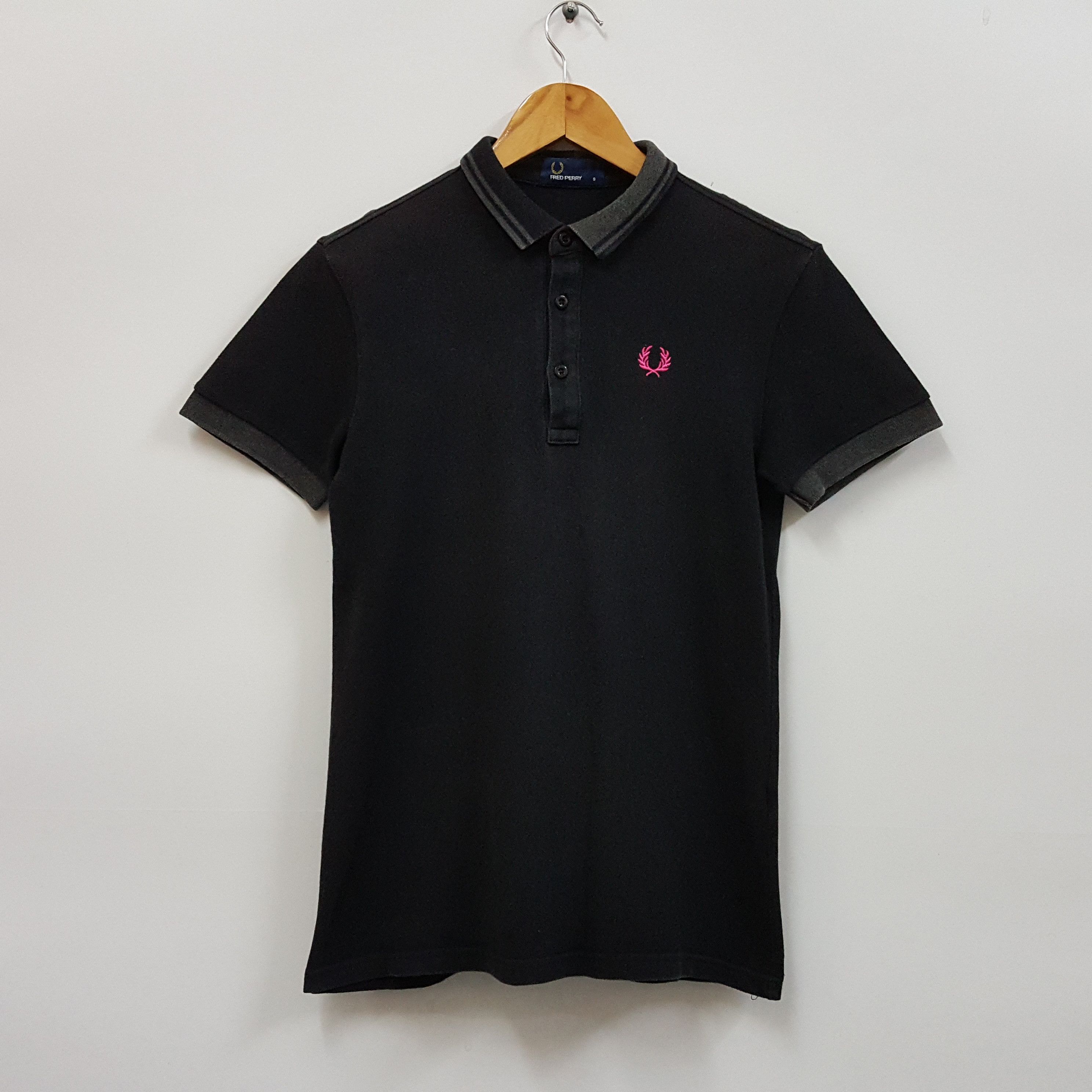 Vintage FRED PERRY nice design polo shirt for girl