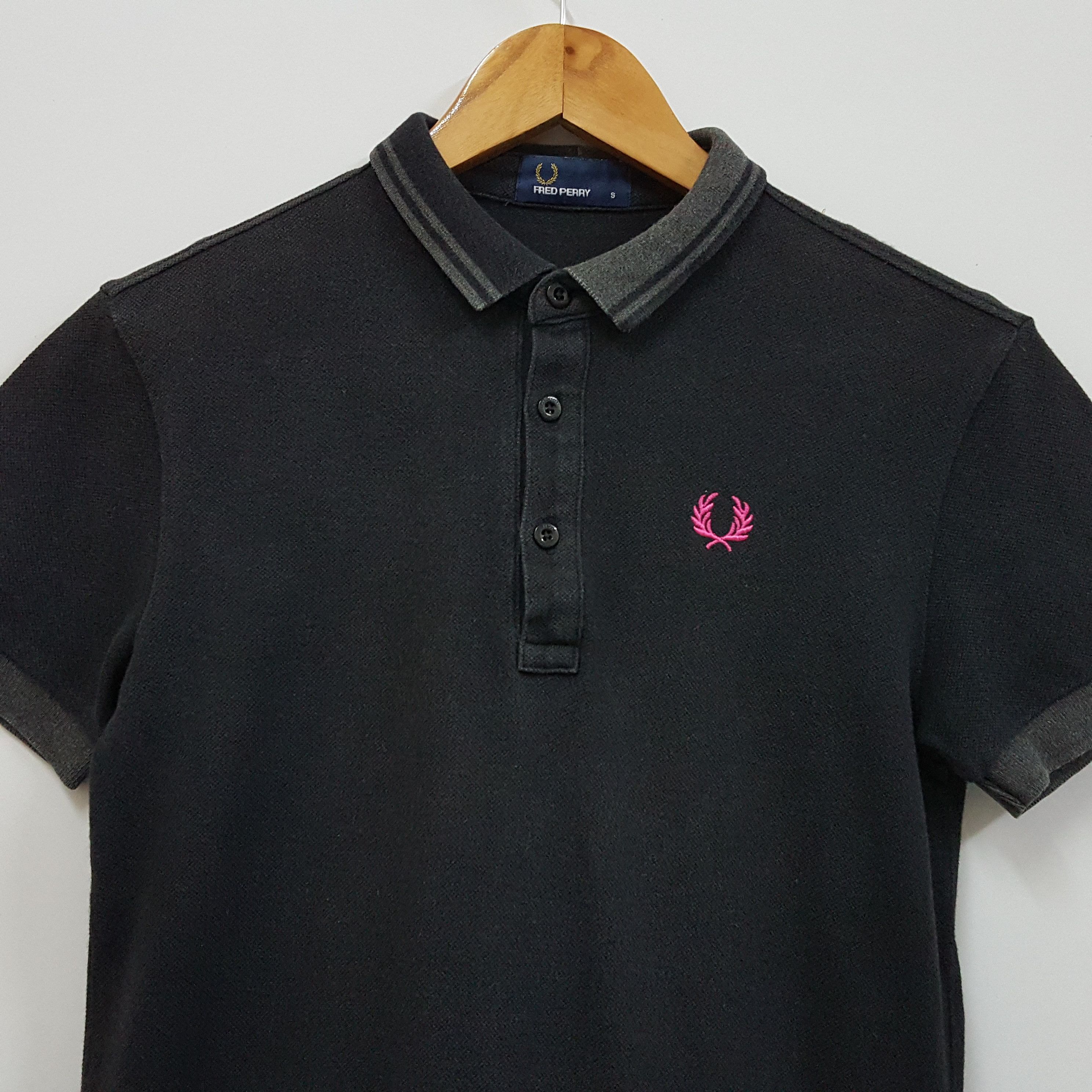 Fred Perry × Vintage Vintage FRED PERRY nice design polo shirt for girl Size US S / EU 44-46 / 1 - 4 Thumbnail