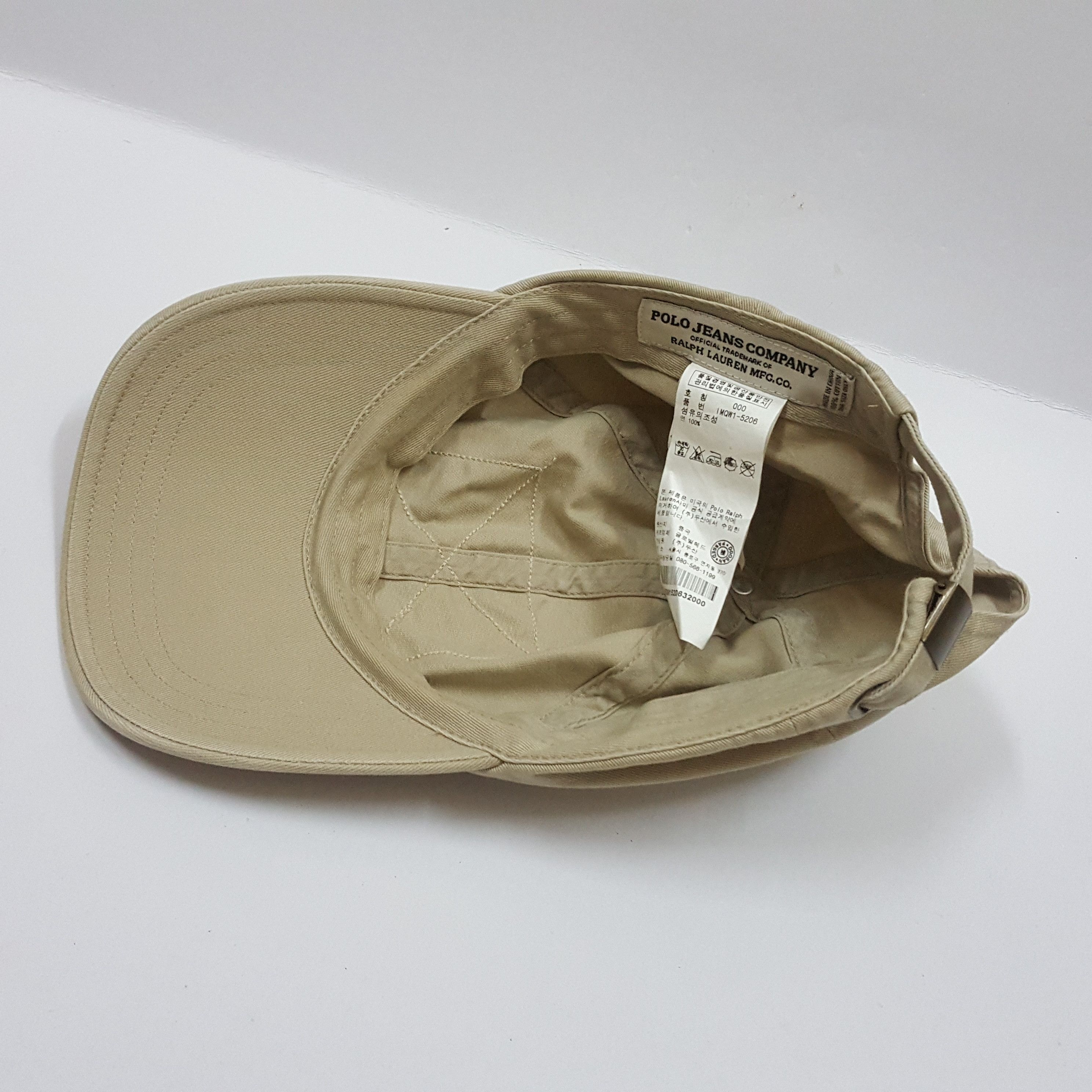 Polo Ralph Lauren × Vintage Vintage POLO JEANS by Ralph Lauren nice tag design hats cap Size ONE SIZE - 6 Thumbnail