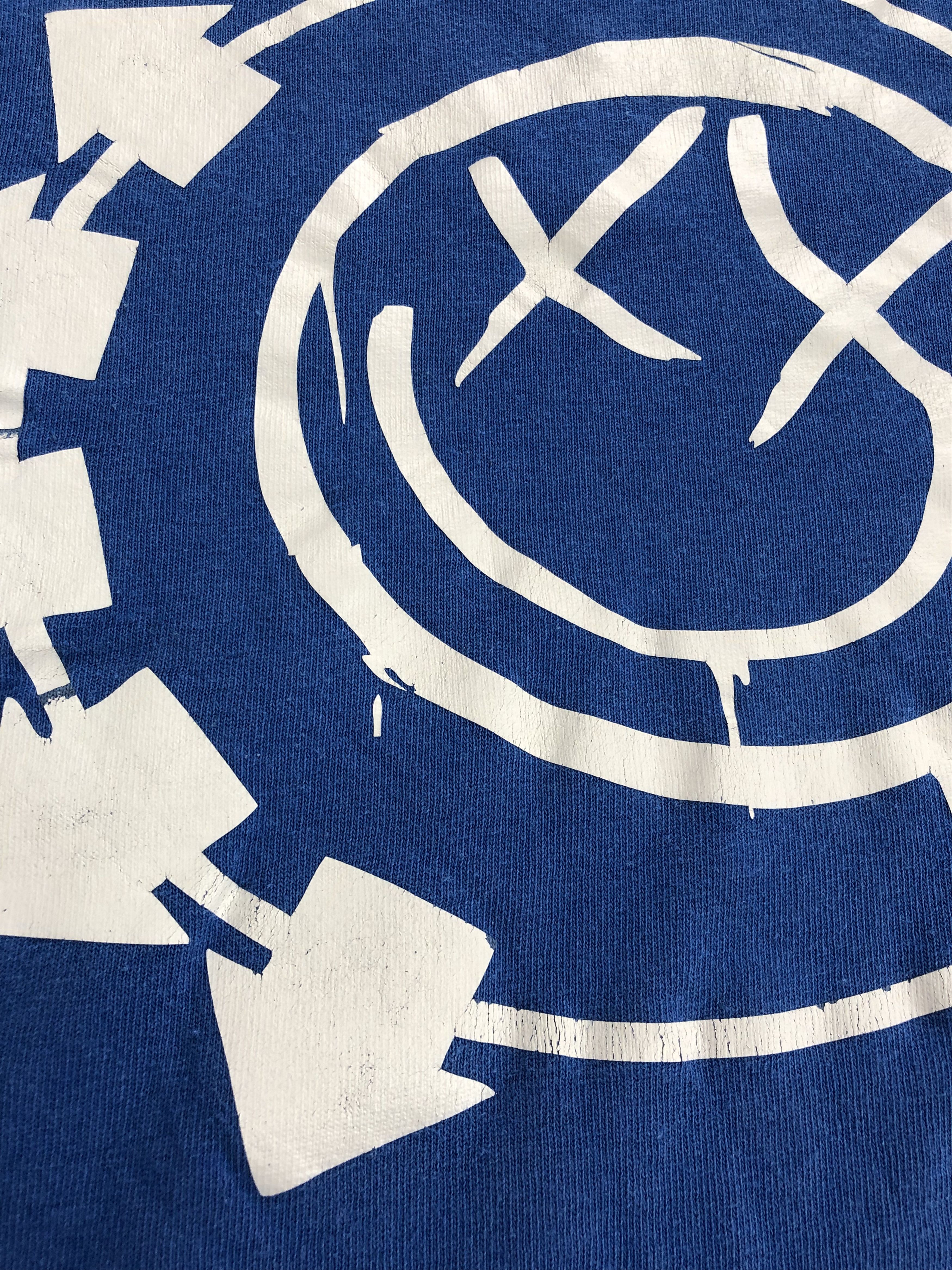 Band Tees Vintage Blink-182 Blue Tee (Green Day Sum 41 Linkin Park) Size US M / EU 48-50 / 2 - 3 Thumbnail