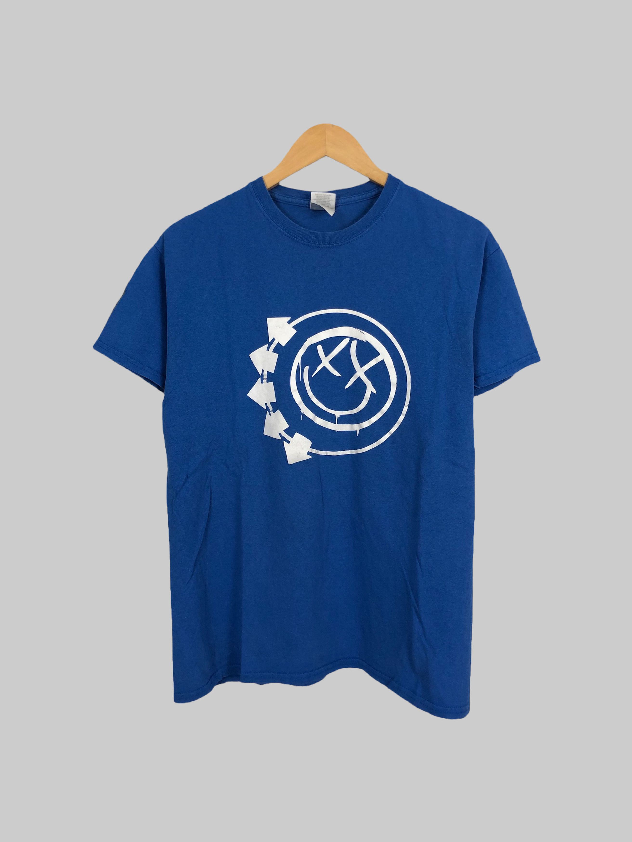 Band Tees Vintage Blink-182 Blue Tee (Green Day Sum 41 Linkin Park) Size US M / EU 48-50 / 2 - 1 Thumbnail