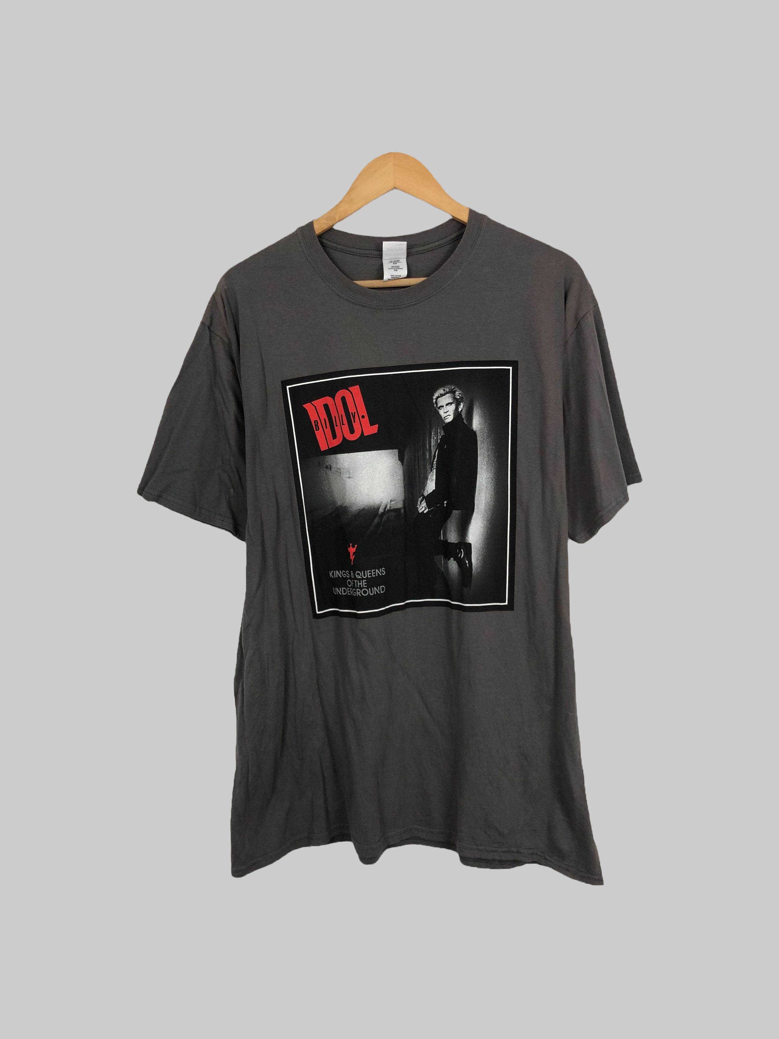 Band Tees Vintage 2014 Billy Idol Tee (Billy Joel Iggy Pop Turner) Size US L / EU 52-54 / 3 - 1 Thumbnail