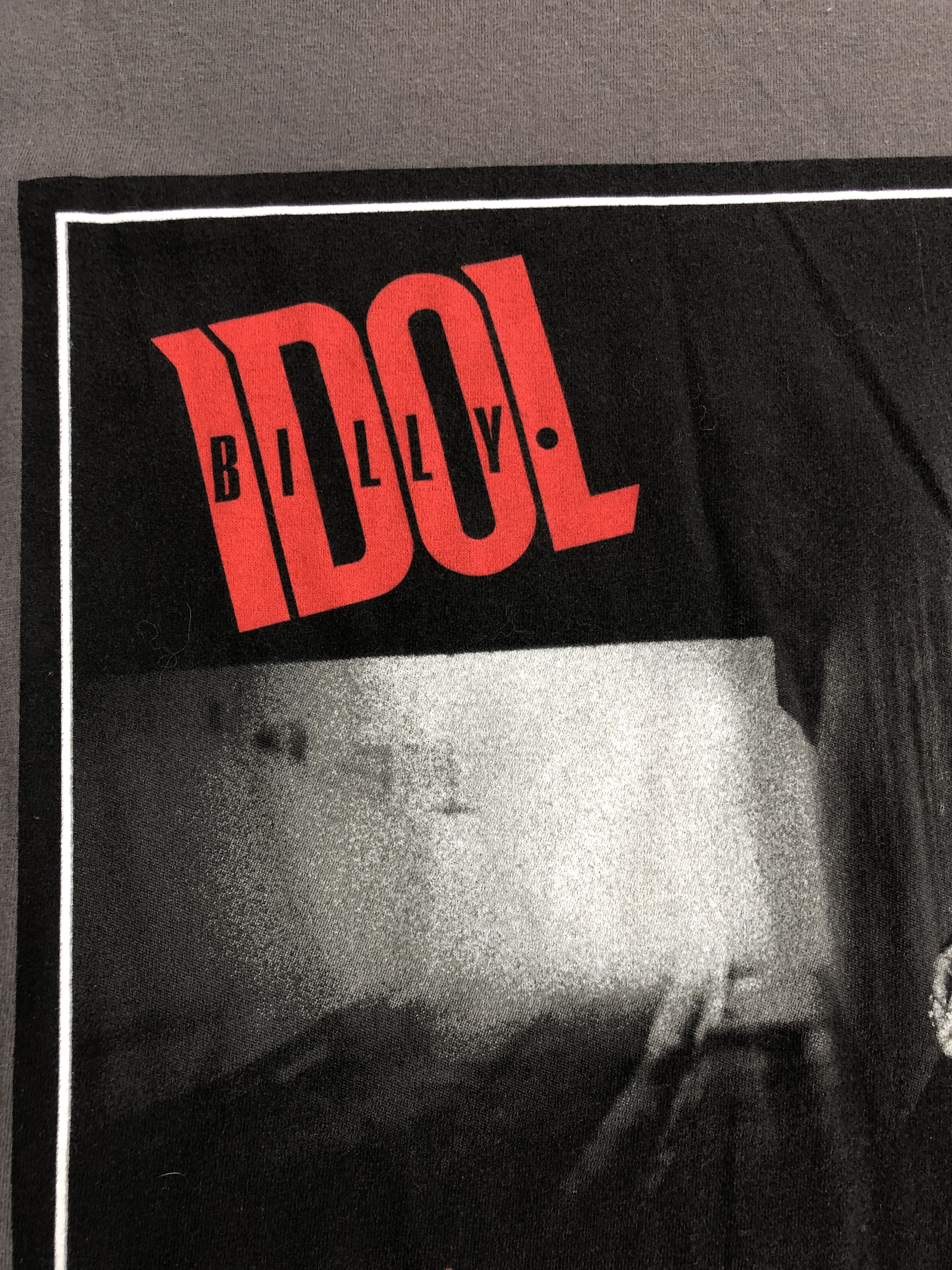 Band Tees Vintage 2014 Billy Idol Tee (Billy Joel Iggy Pop Turner) Size US L / EU 52-54 / 3 - 4 Thumbnail