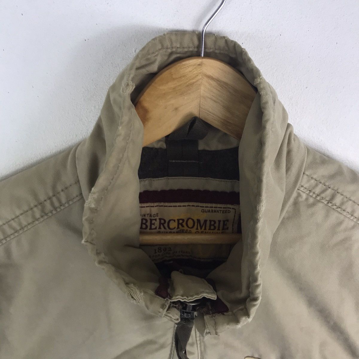 Abercrombie & Fitch Vintage Abercrombie Zipper Jacket Size US S / EU 44-46 / 1 - 4 Thumbnail