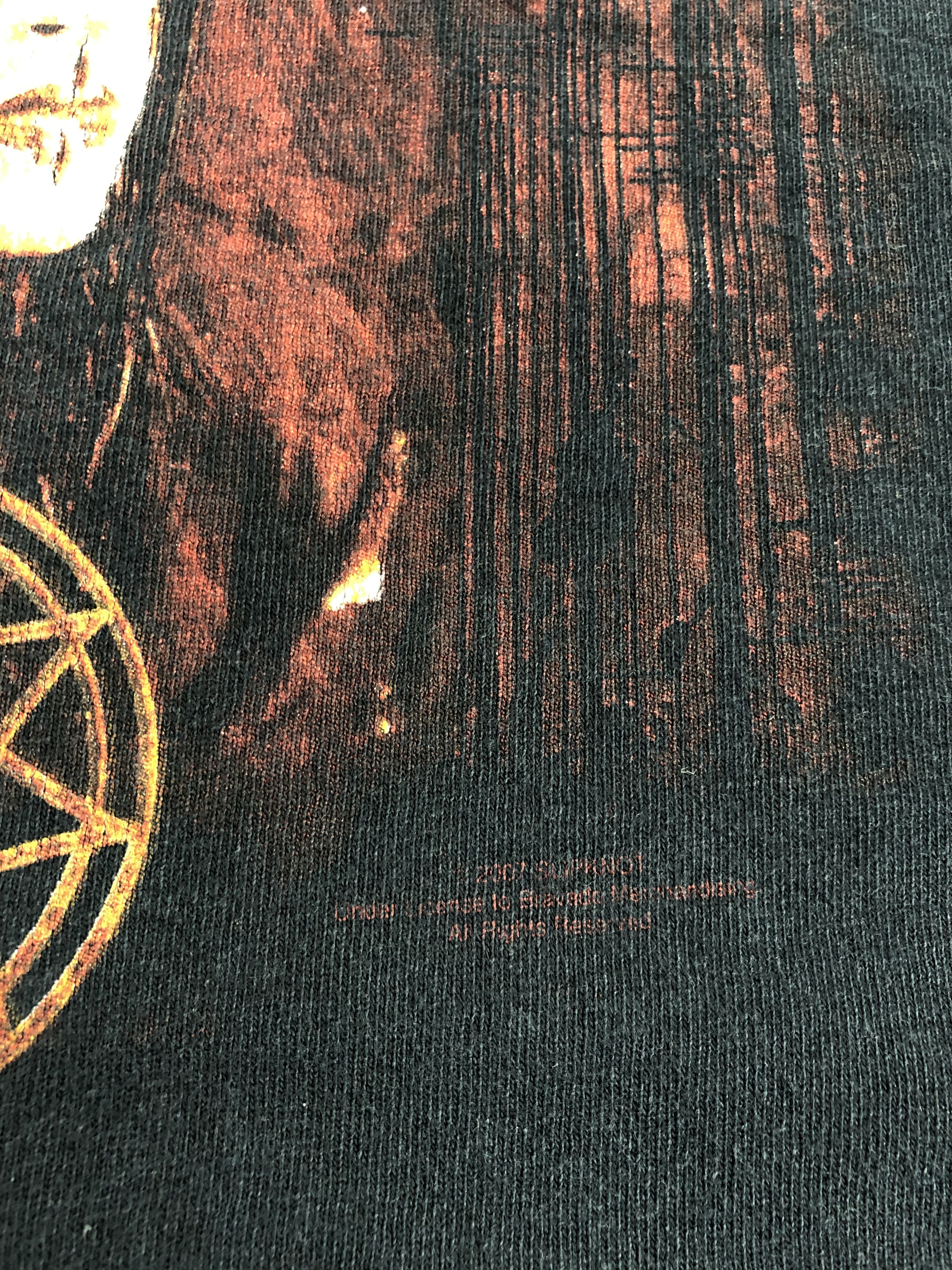 Band Tees Vintage 2007 Slipknot Tee (Stone Sour Marilyn Manson Linkin) Size US M / EU 48-50 / 2 - 7 Thumbnail