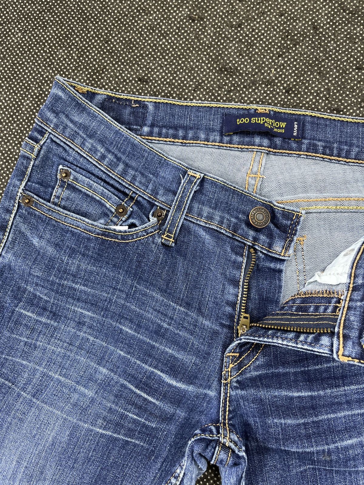 Levi's × Vintage Vintage levis 524 Blue Wash Jeans - JP096 Size 28" / US 6 / IT 42 - 6 Thumbnail