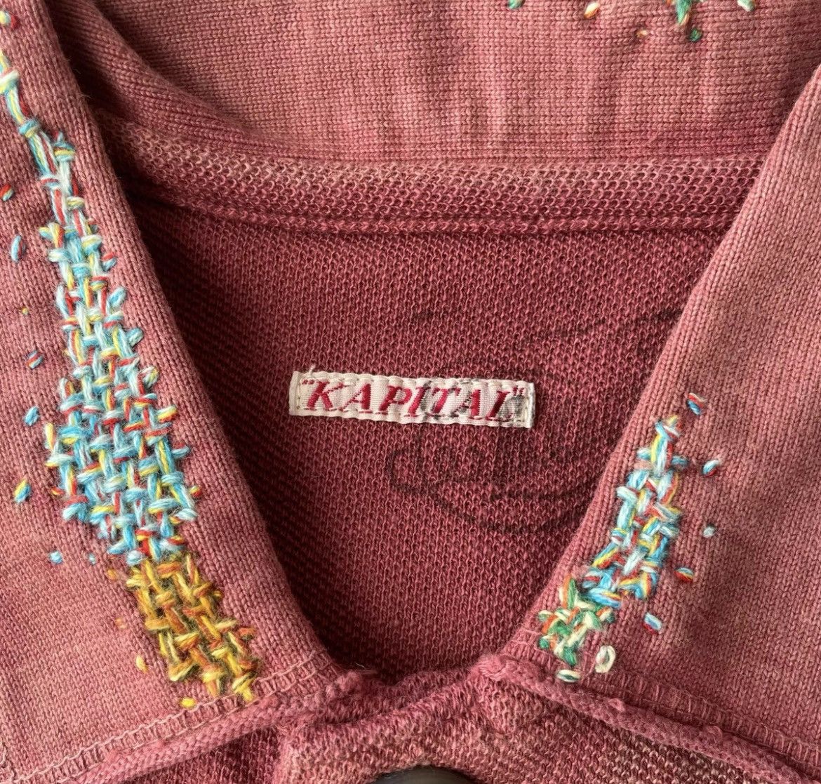 Kapital thunderbird embroidary tee