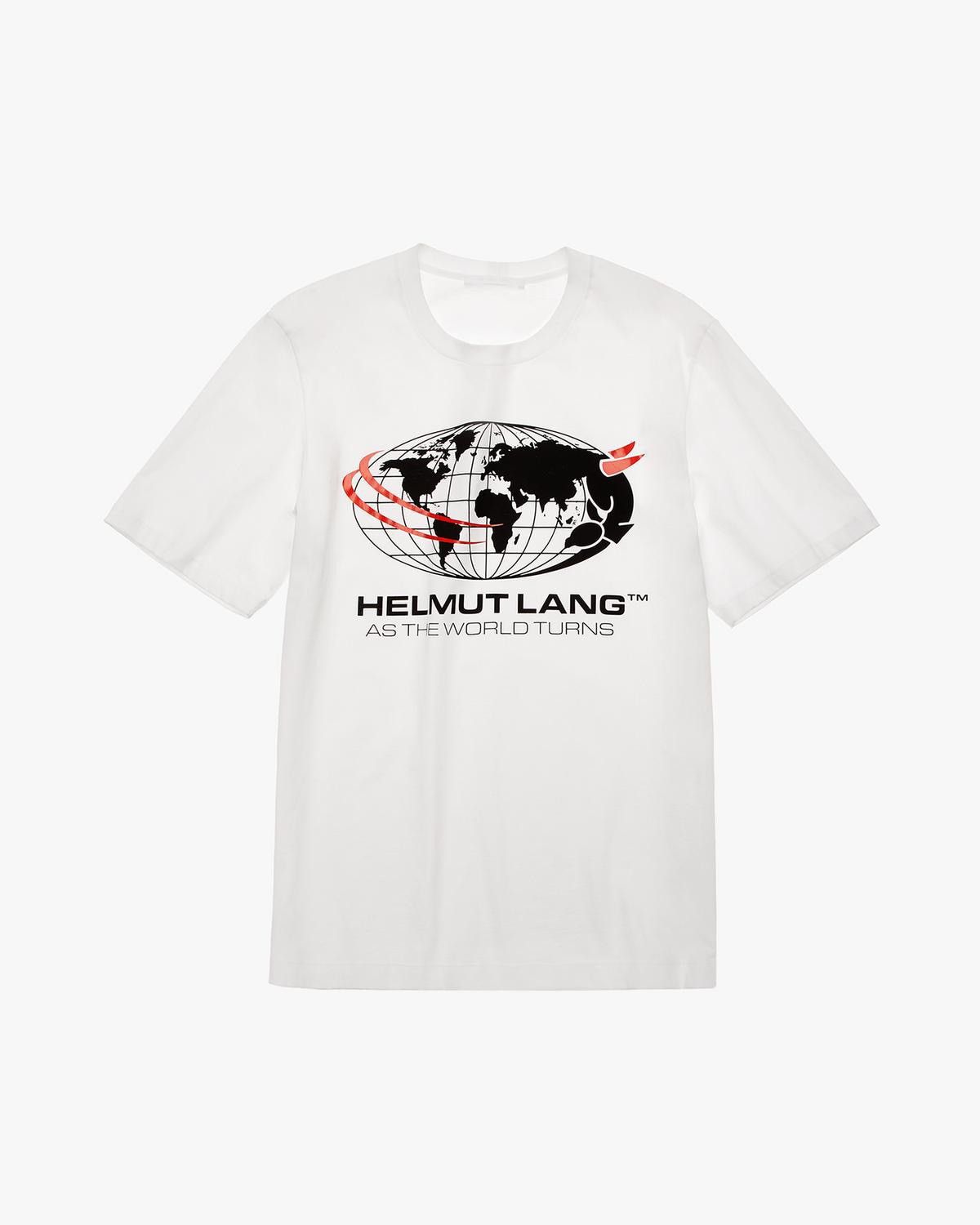 Designer × Helmut Lang *RARE* New Helmut Lang As The World Turns Graphic T-Shirt XS Size US XS / EU 42 / 0 - 4 Thumbnail