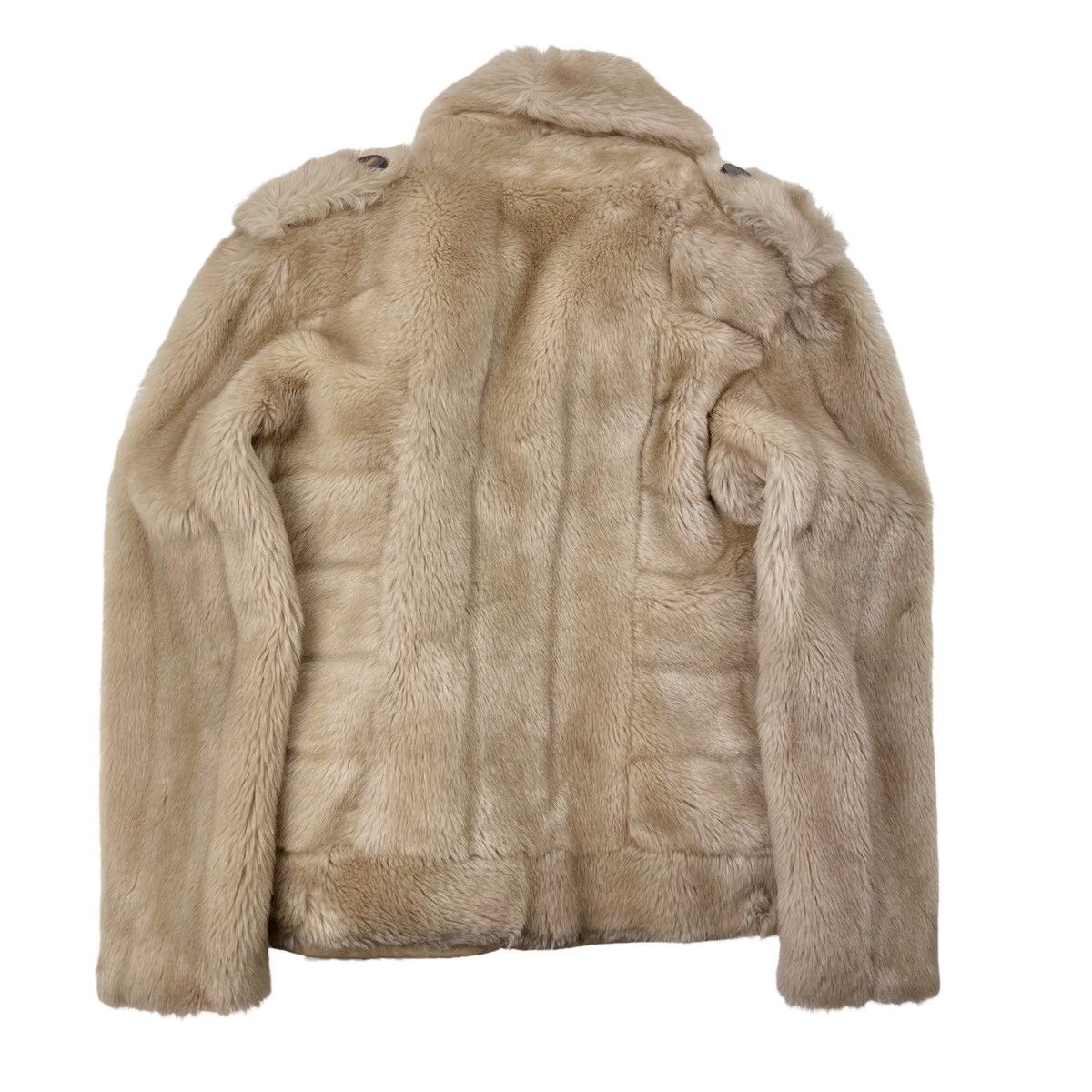 Gucci Gucci by Tom Ford AW96 Faux Fur Double Breasted Jacket Size M / US 6-8 / IT 42-44 - 5 Thumbnail