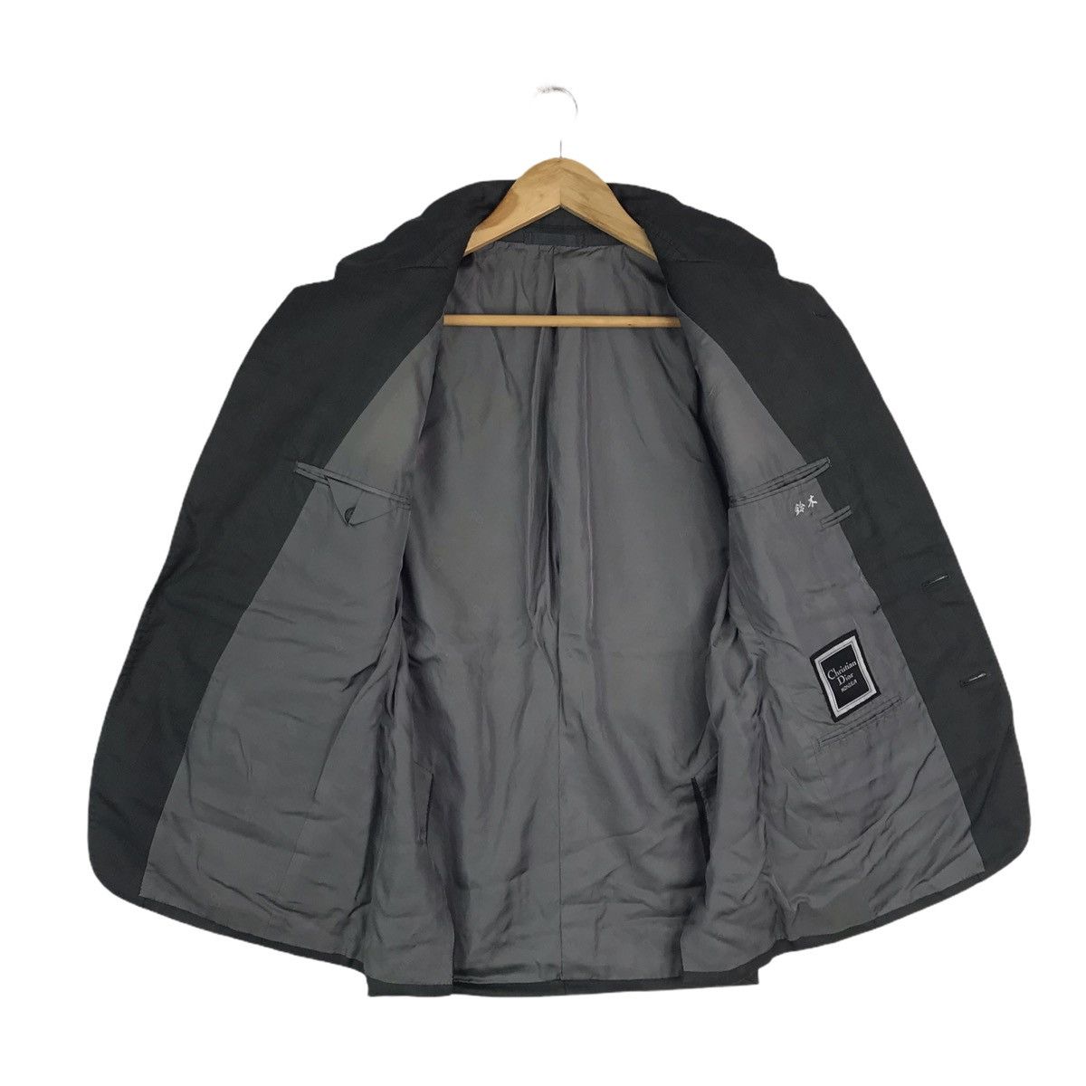 Christian Dior Monsieur Vintage Christian Dior Monsieur Linen Monogram Coat Jacket Size 42R - 4 Thumbnail