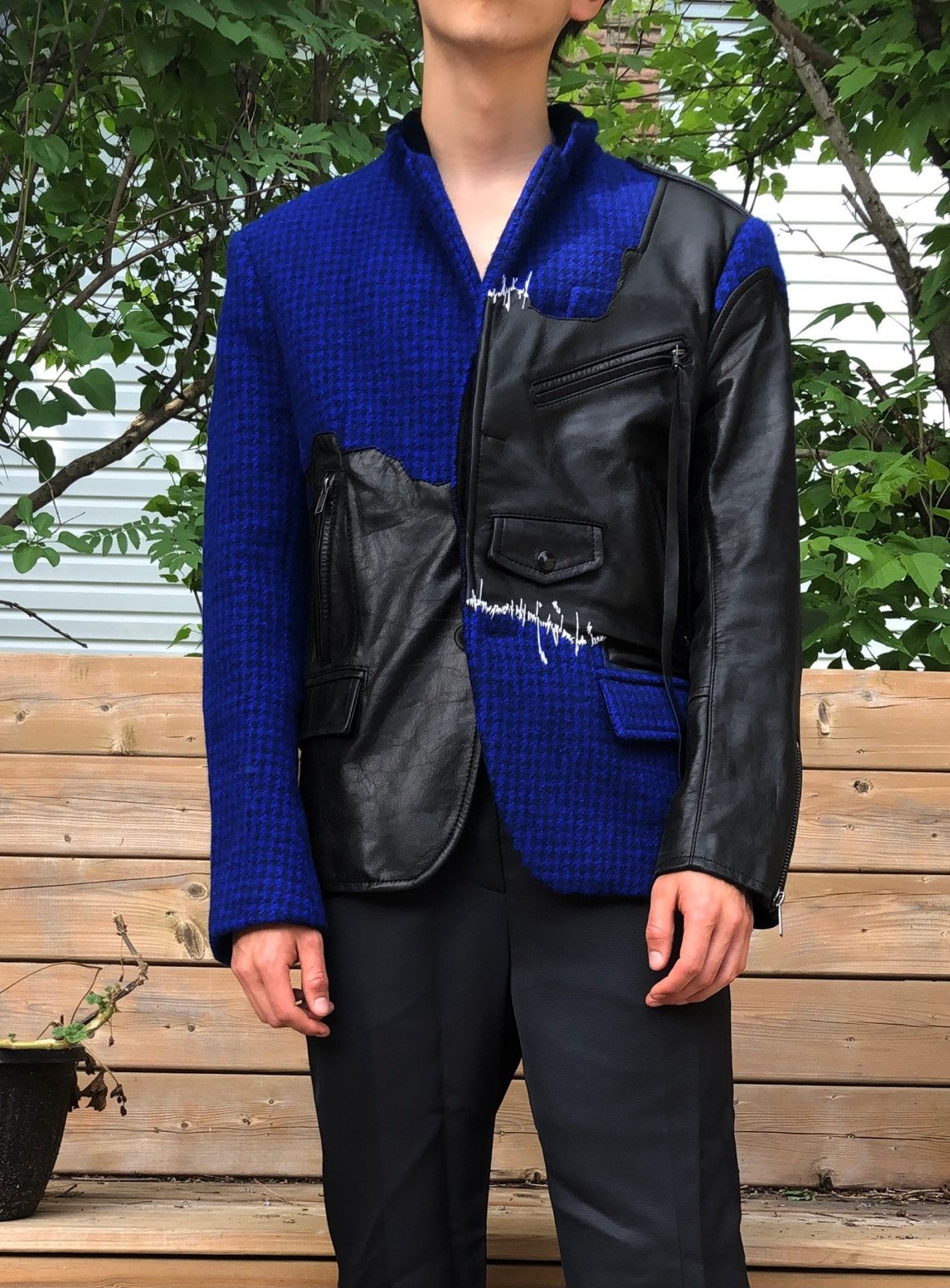 Haider Ackermann 1/1 Sample AW2017 Haider Ackermann Hybrid Blazer 