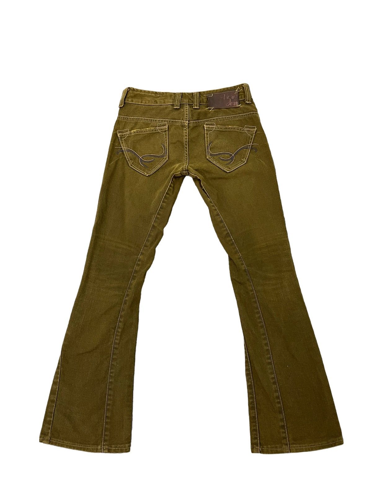 Japanese Brand Flare Jeans Vienus Edwin Japan Boot Cut Denim 4🟦8 Size US 28 / EU 44 - 10 Thumbnail