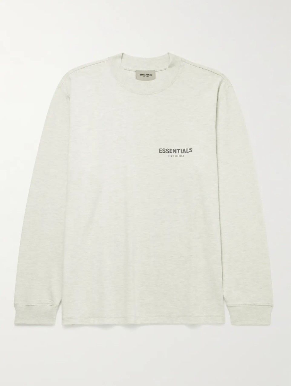 FOG × Fear of God × Pacsun FEAR OF GOD ESSENTIALS Logo-Print Long Sleeve T-Shirt Sz (L) Size US L / EU 52-54 / 3 - 7 Thumbnail