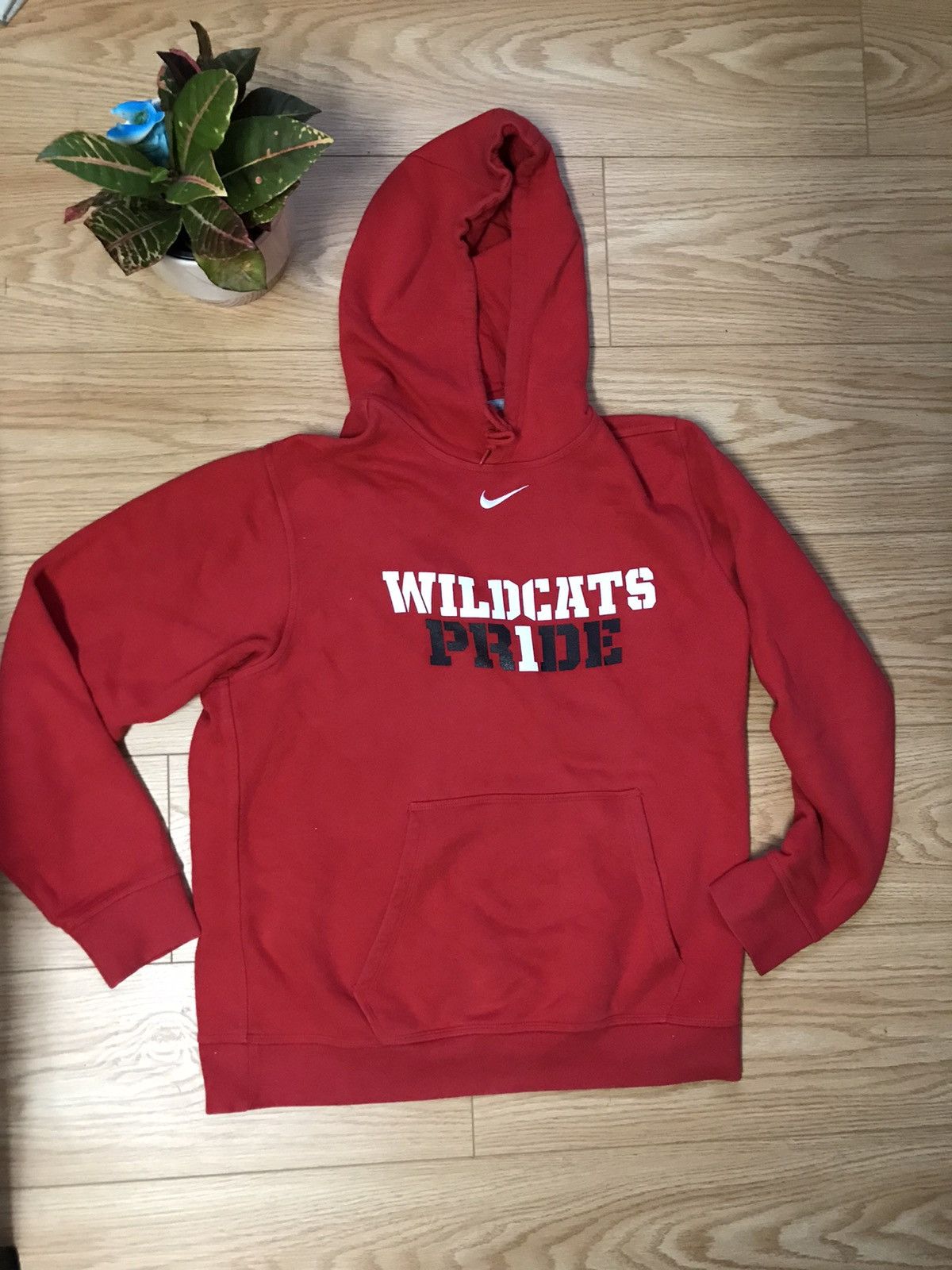 Jordan Brand × Nike × Vintage Nike swoosh centre hoodie medium Wildcats Arizona Size US M / EU 48-50 / 2 - 1 Thumbnail