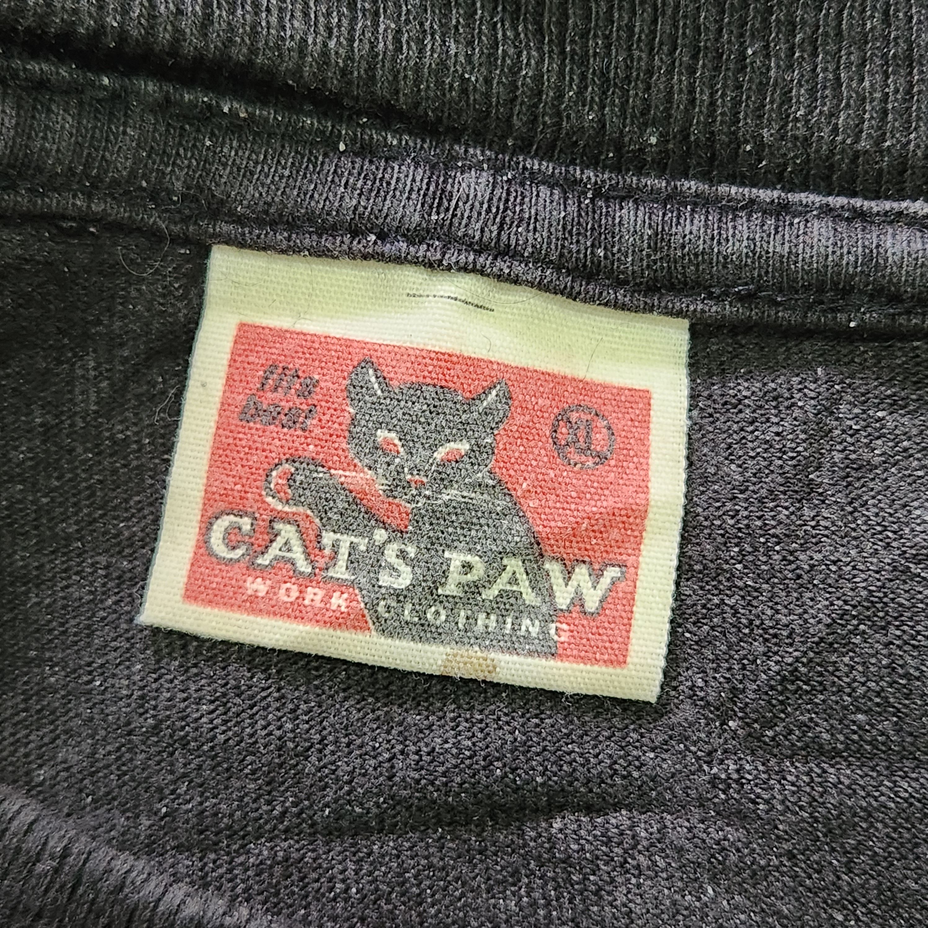 CAT'S PAW × Vintage Vintage Y2K Cat's Paw TShirt Size US XL / EU 56 / 4 - 4 Thumbnail