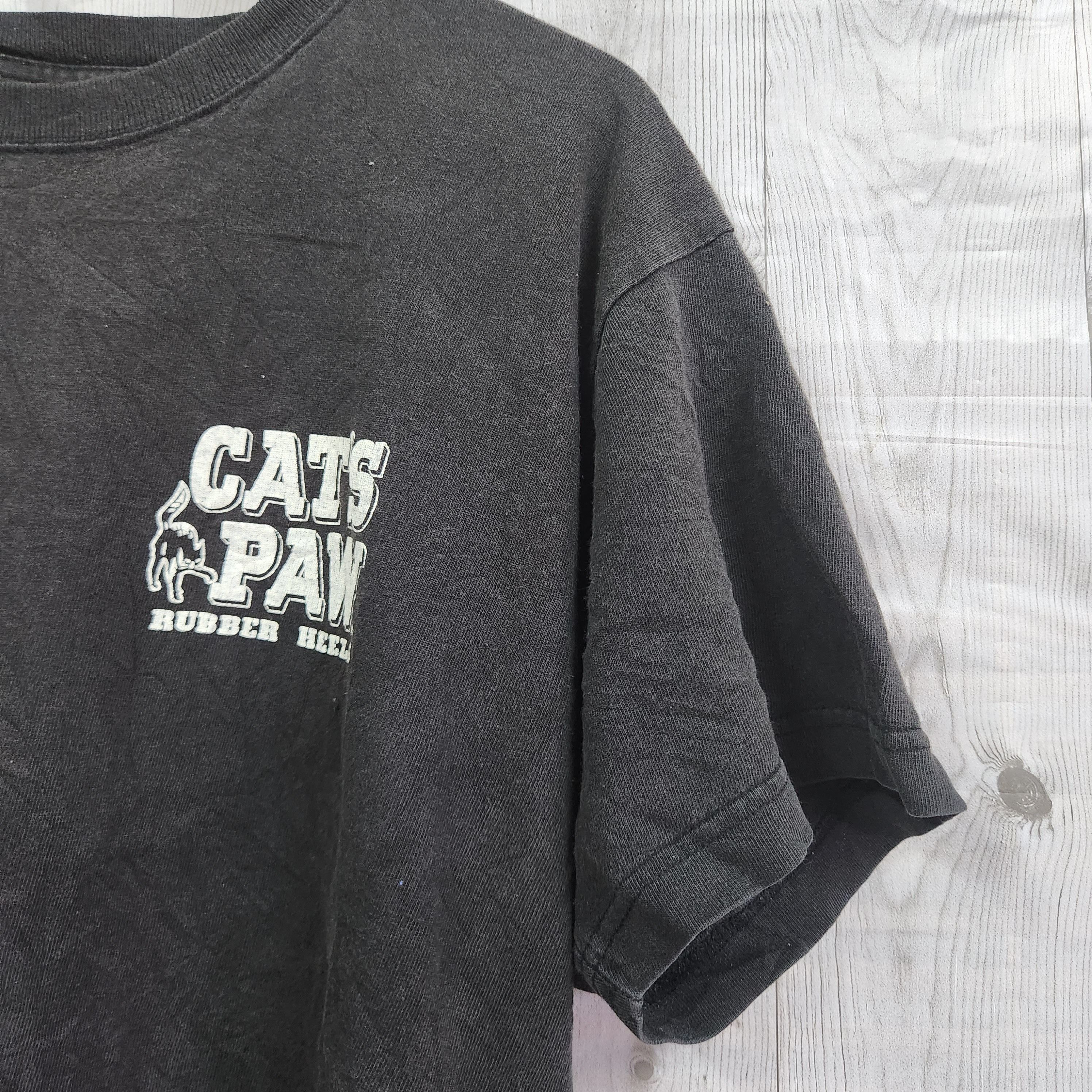 CAT'S PAW × Vintage Vintage Y2K Cat's Paw TShirt Size US XL / EU 56 / 4 - 12 Thumbnail