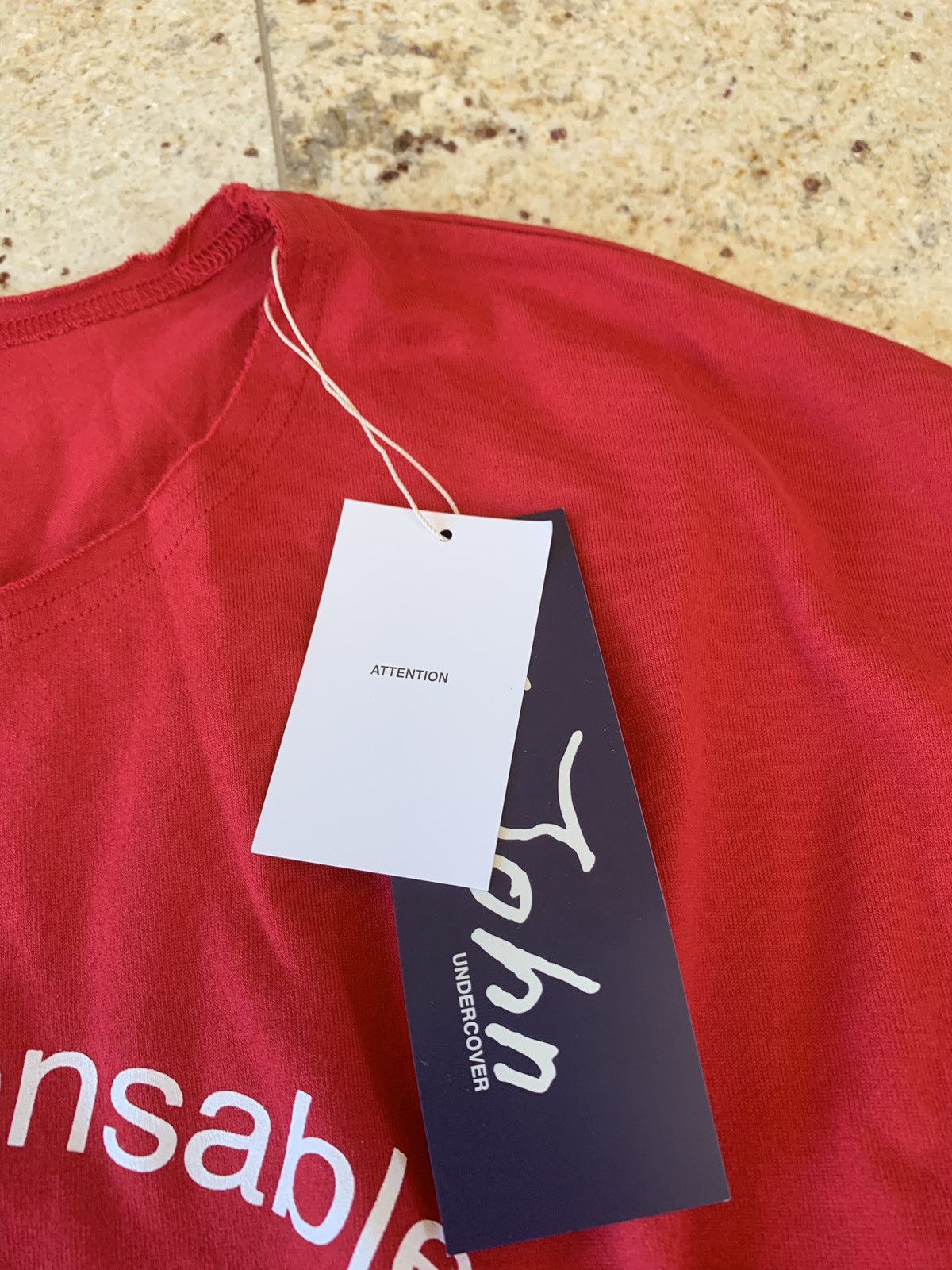 John Undercover Indispensables LS Tee in Red Size US L / EU 52-54 / 3 - 8 Thumbnail