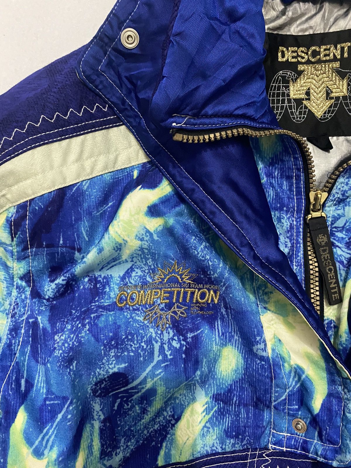 Descente × Vintage VTG Descente Competition Retro Ski Jacket Size US M / EU 48-50 / 2 - 6 Thumbnail