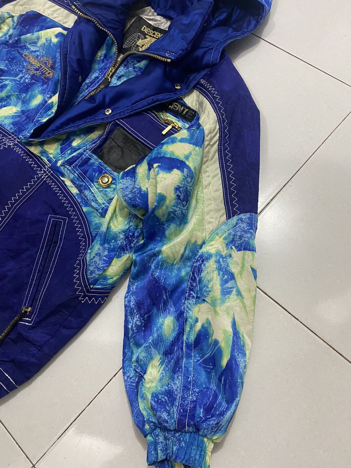 Descente × Vintage VTG Descente Competition Retro Ski Jacket Size US M / EU 48-50 / 2 - 8 Thumbnail