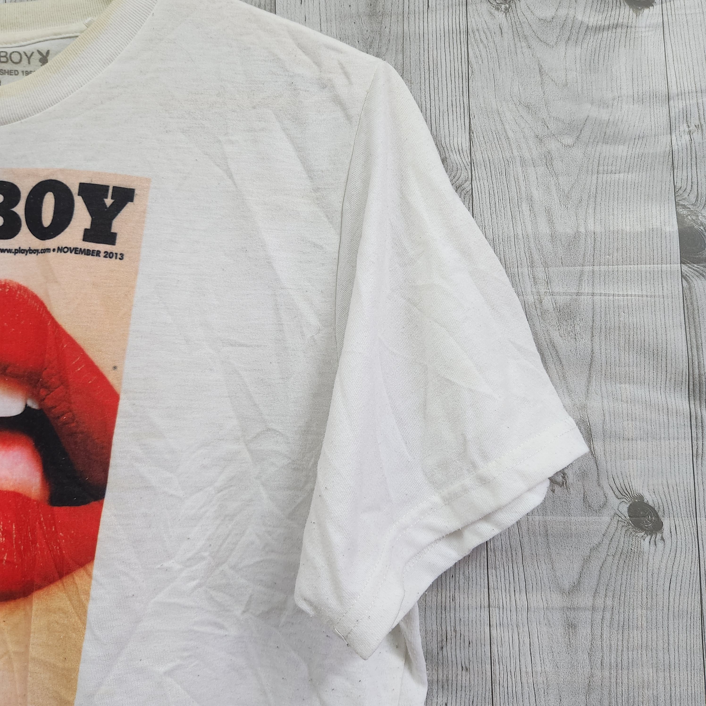 Nude × Playboy Playboy Magazine Cover November 2013 TShirt Size US L / EU 52-54 / 3 - 12 Thumbnail