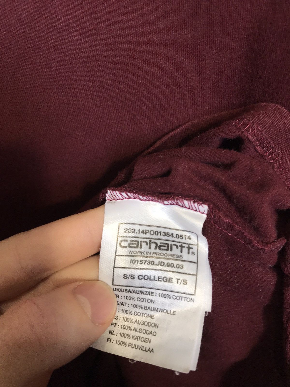 Carhartt Carhartt streetwear tee Size US S / EU 44-46 / 1 - 6 Thumbnail