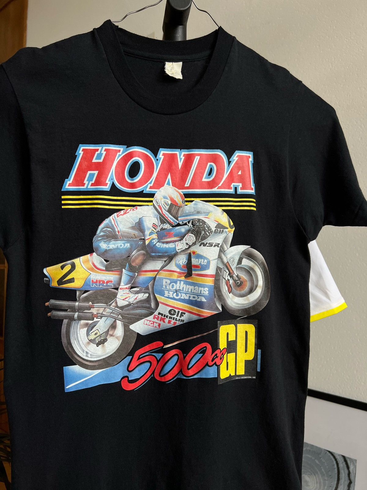 Honda Vintage HONDA T Shirt ISLE OF MAN Size US M / EU 48-50 / 2 - 2 Thumbnail