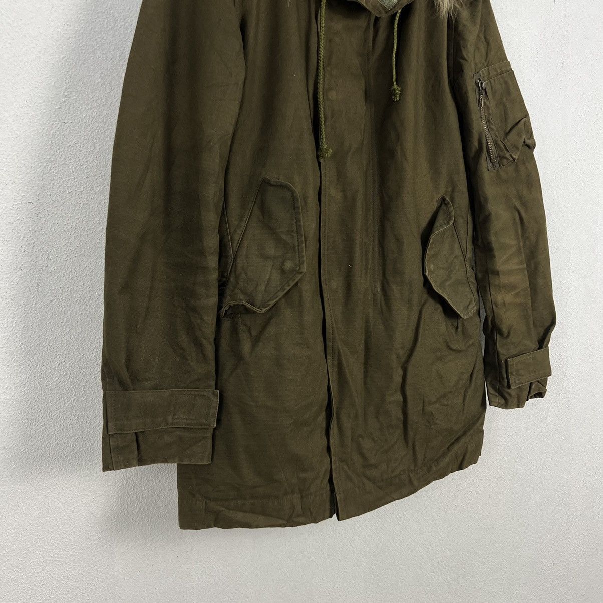 Other VINTAGE REATS TAILOR ZAZOUS MINK FUR HOODIE CARGO JACKET Size US M / EU 48-50 / 2 - 4 Thumbnail