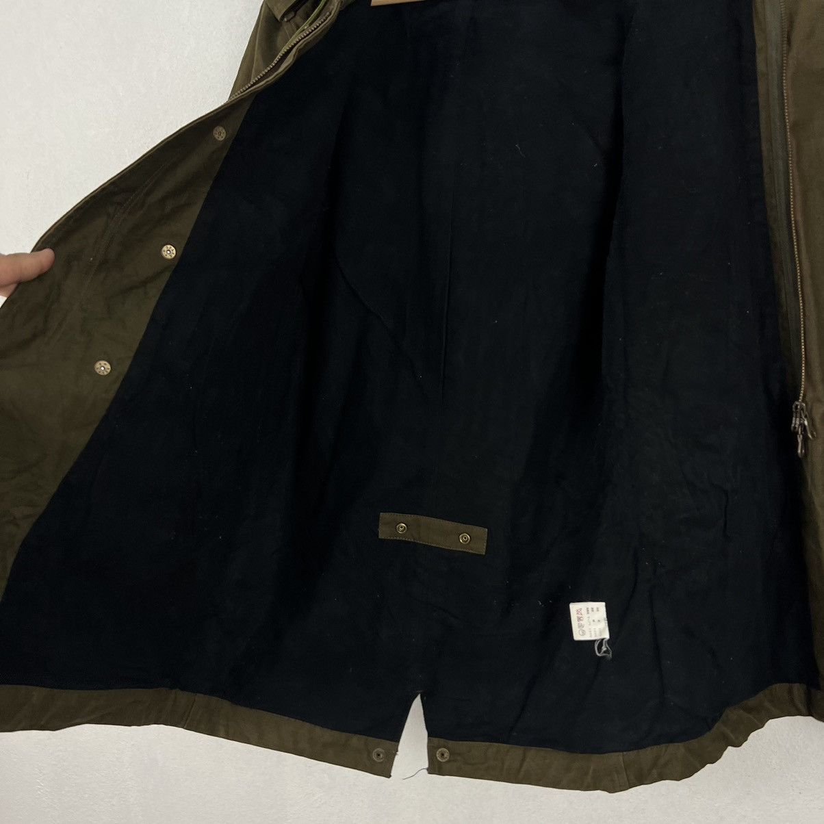 Other VINTAGE REATS TAILOR ZAZOUS MINK FUR HOODIE CARGO JACKET Size US M / EU 48-50 / 2 - 13 Thumbnail
