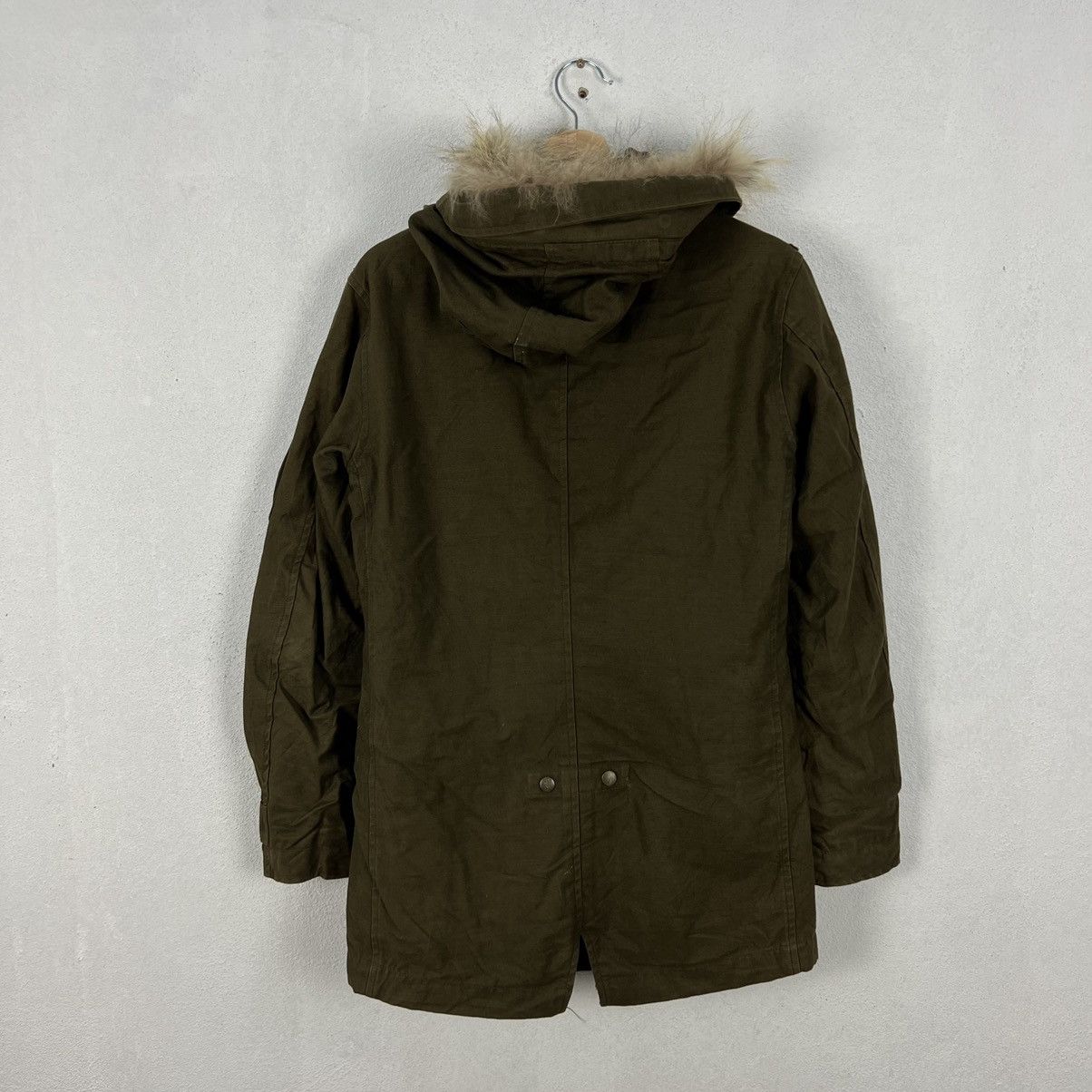 Other VINTAGE REATS TAILOR ZAZOUS MINK FUR HOODIE CARGO JACKET Size US M / EU 48-50 / 2 - 10 Thumbnail