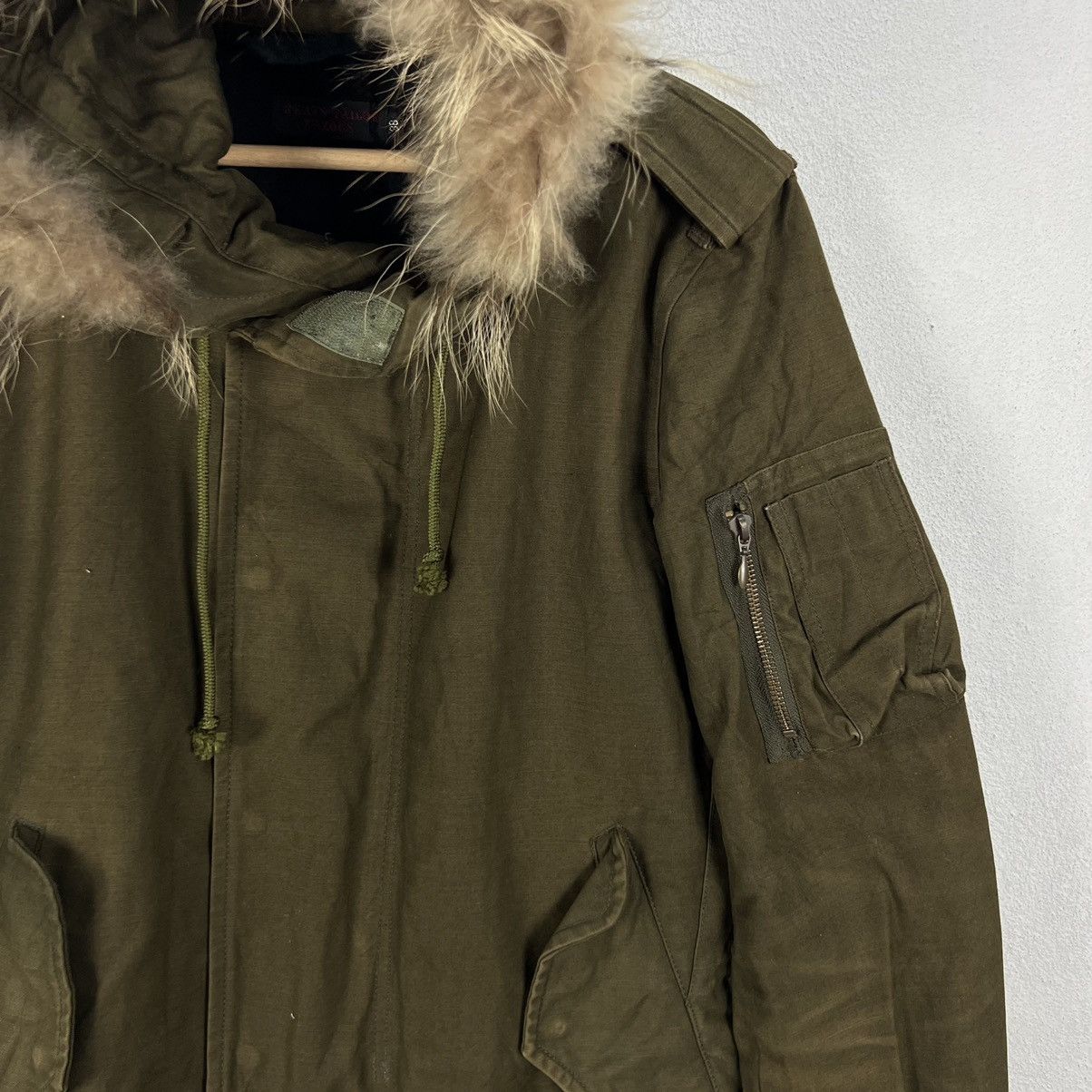 Other VINTAGE REATS TAILOR ZAZOUS MINK FUR HOODIE CARGO JACKET Size US M / EU 48-50 / 2 - 3 Thumbnail