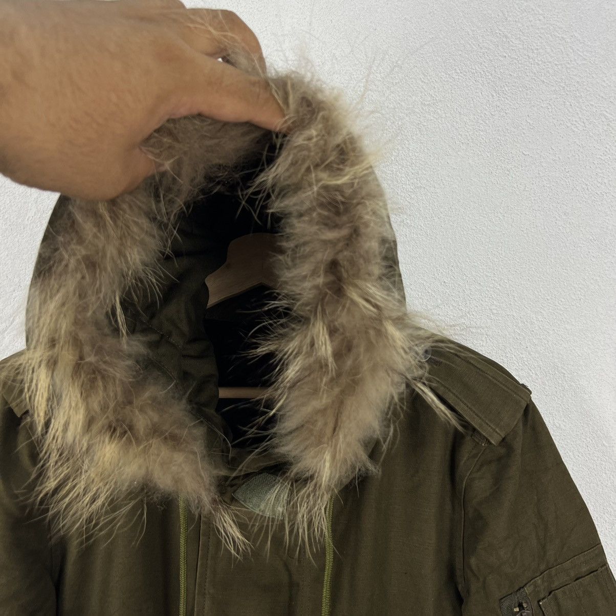 Other VINTAGE REATS TAILOR ZAZOUS MINK FUR HOODIE CARGO JACKET Size US M / EU 48-50 / 2 - 7 Thumbnail
