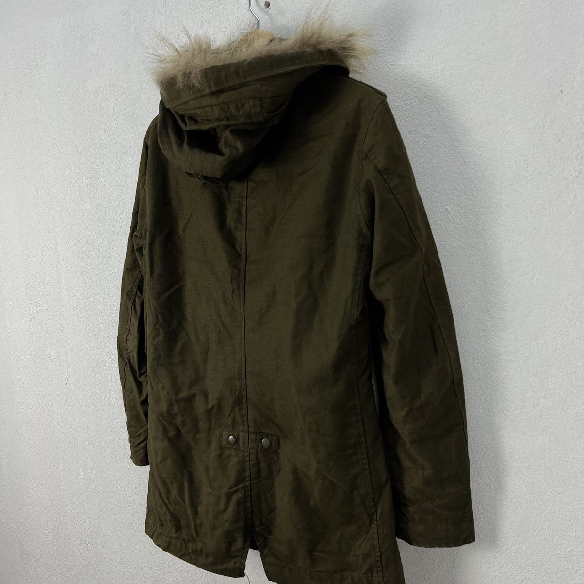 Other VINTAGE REATS TAILOR ZAZOUS MINK FUR HOODIE CARGO JACKET Size US M / EU 48-50 / 2 - 11 Thumbnail