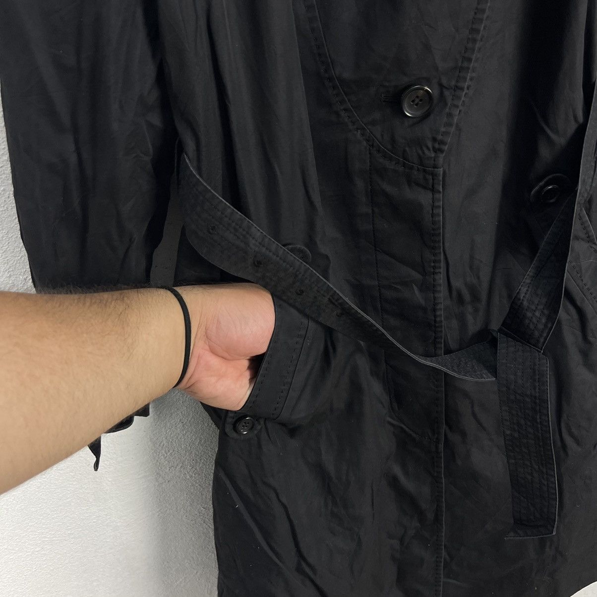 Issey Miyake RARE OVERPRINT LONG JACKET ISSEY MIYAKE TSUMORI CHISATO Size US M / EU 48-50 / 2 - 8 Thumbnail