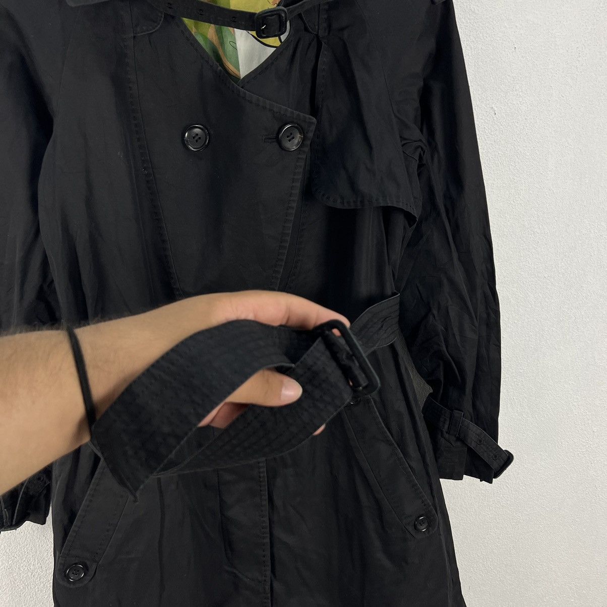 Issey Miyake RARE OVERPRINT LONG JACKET ISSEY MIYAKE TSUMORI CHISATO Size US M / EU 48-50 / 2 - 9 Thumbnail