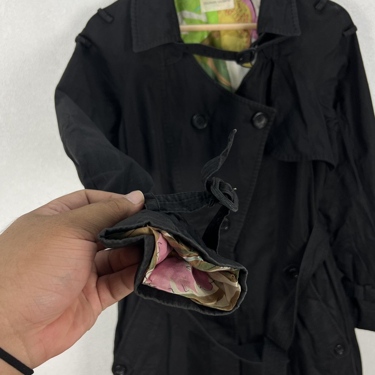 Issey Miyake RARE OVERPRINT LONG JACKET ISSEY MIYAKE TSUMORI CHISATO Size US M / EU 48-50 / 2 - 5 Thumbnail