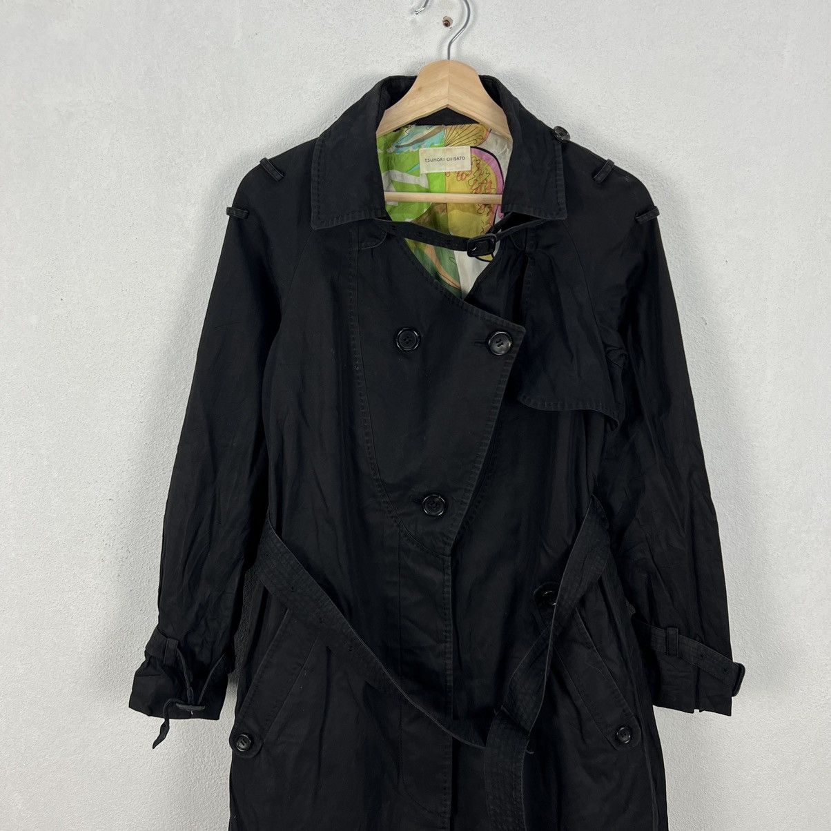 Issey Miyake RARE OVERPRINT LONG JACKET ISSEY MIYAKE TSUMORI CHISATO Size US M / EU 48-50 / 2 - 3 Thumbnail