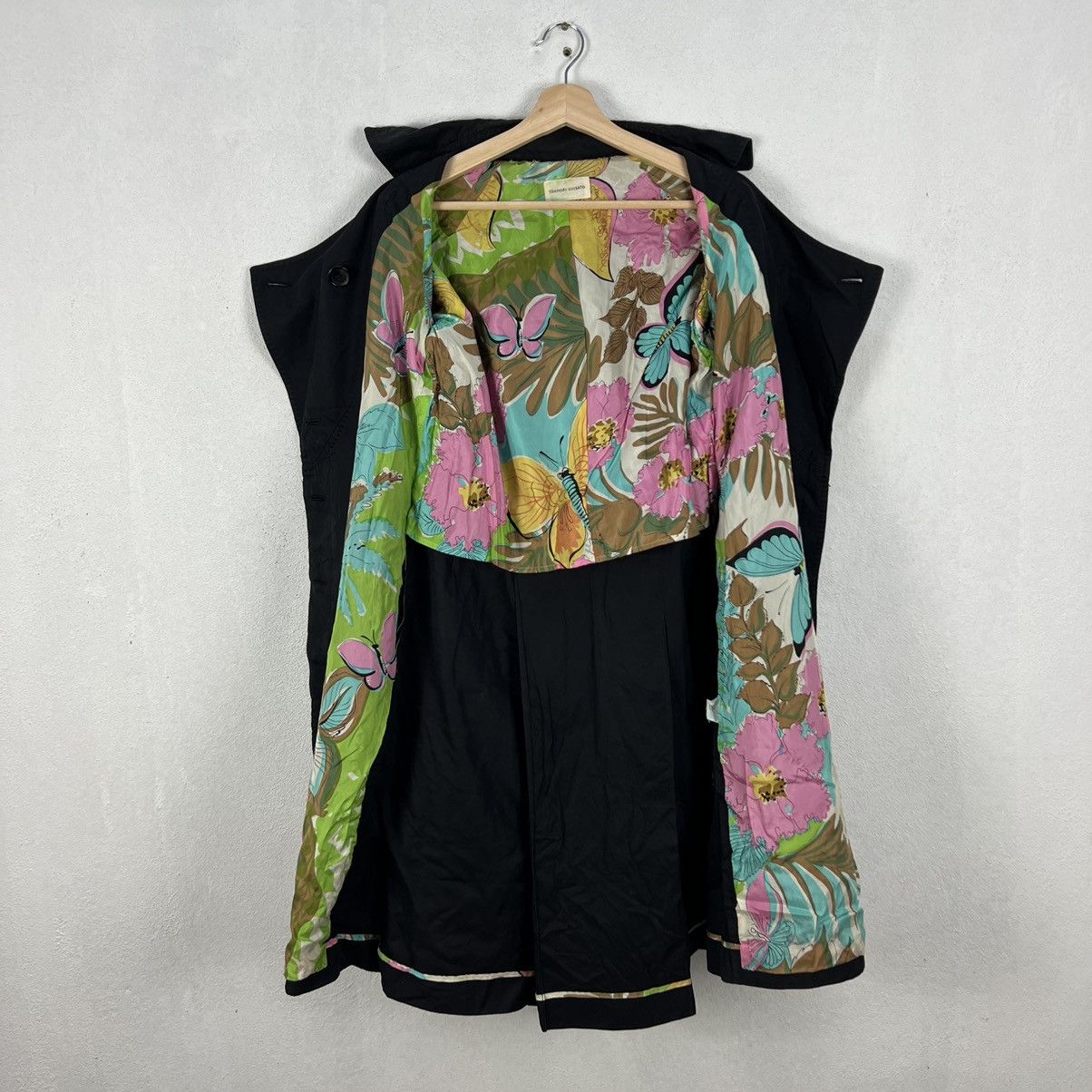 Issey Miyake RARE OVERPRINT LONG JACKET ISSEY MIYAKE TSUMORI CHISATO Size US M / EU 48-50 / 2 - 15 Thumbnail