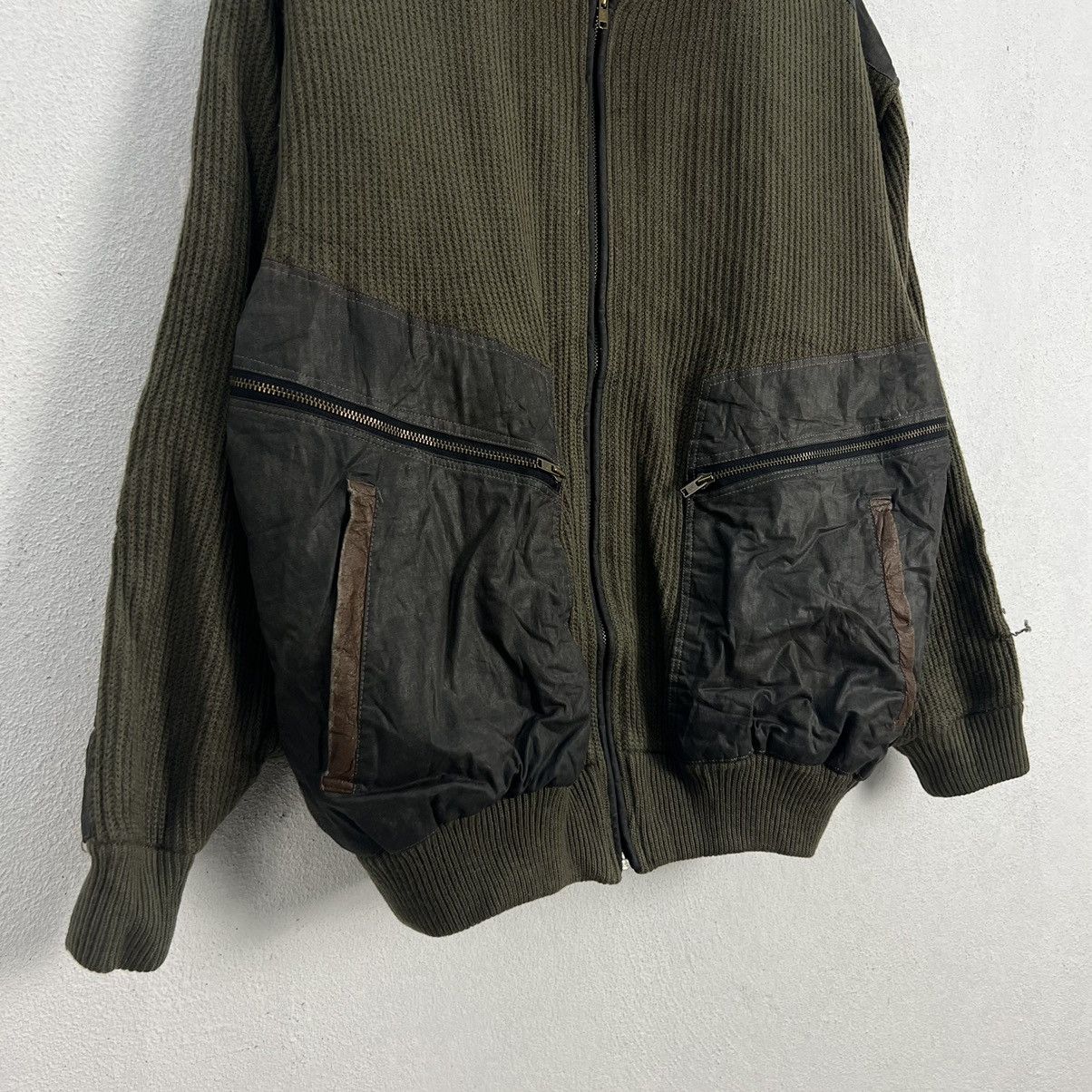 Japanese Brand VINTAGE VALIANT BOMBER JACKET DESIGN MULTI POCKET CARGO Size US L / EU 52-54 / 3 - 4 Thumbnail