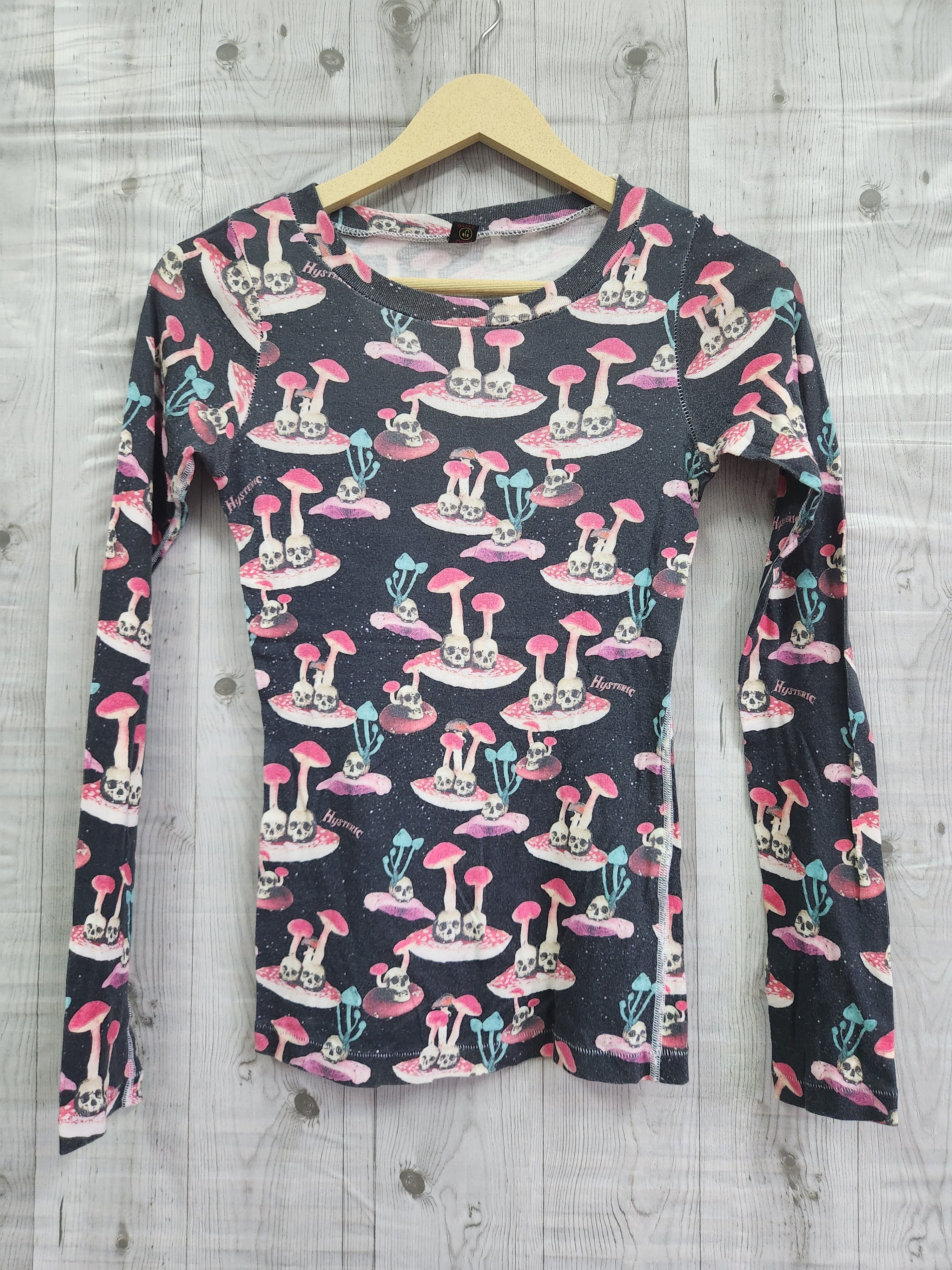 Hysteric Glamour Hysteric Glamour Skulls Kinky Slick Stretchable TShirt Size ONE SIZE - 1 Thumbnail