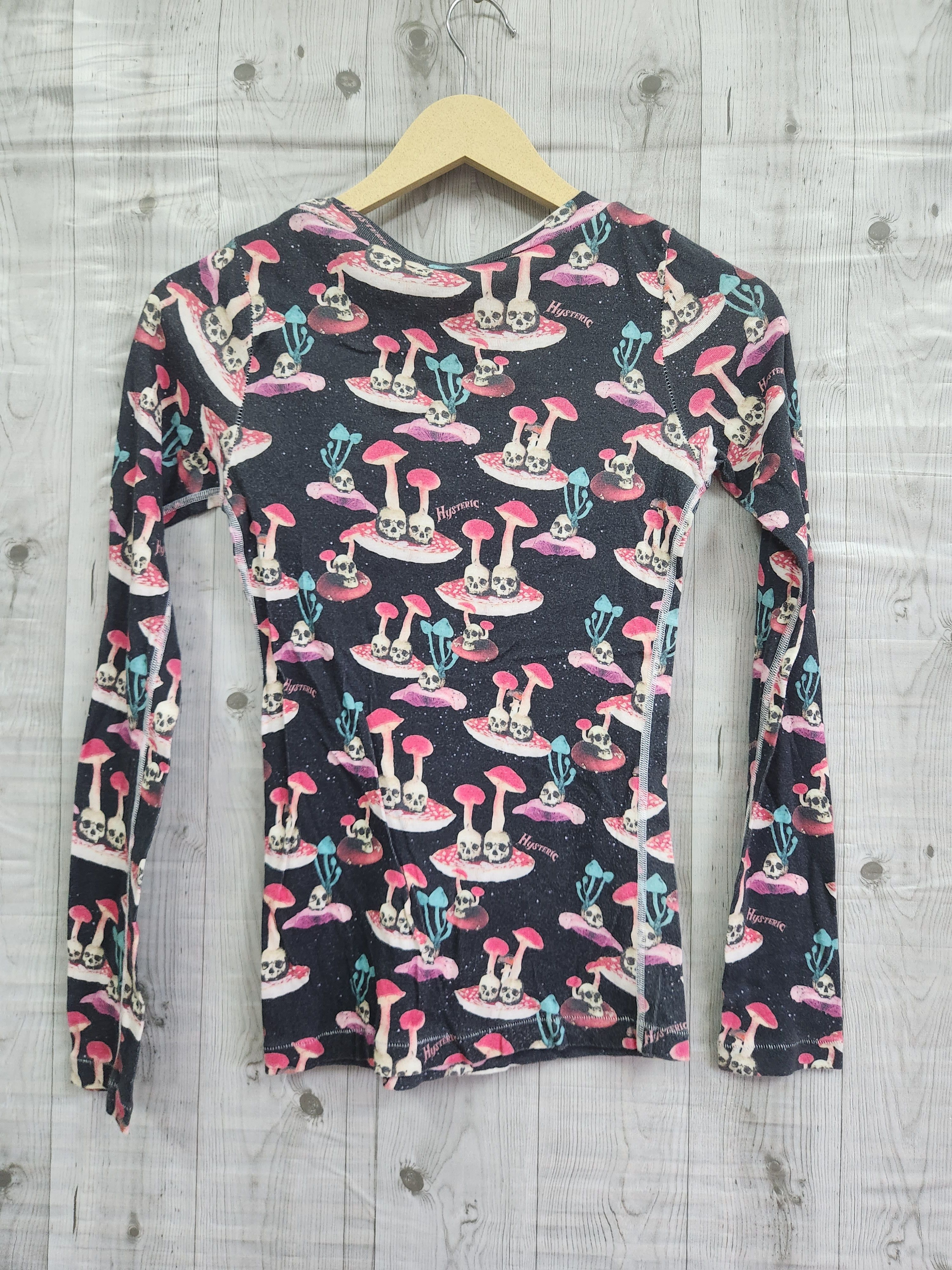 Hysteric Glamour Hysteric Glamour Skulls Kinky Slick Stretchable TShirt Size ONE SIZE - 17 Thumbnail